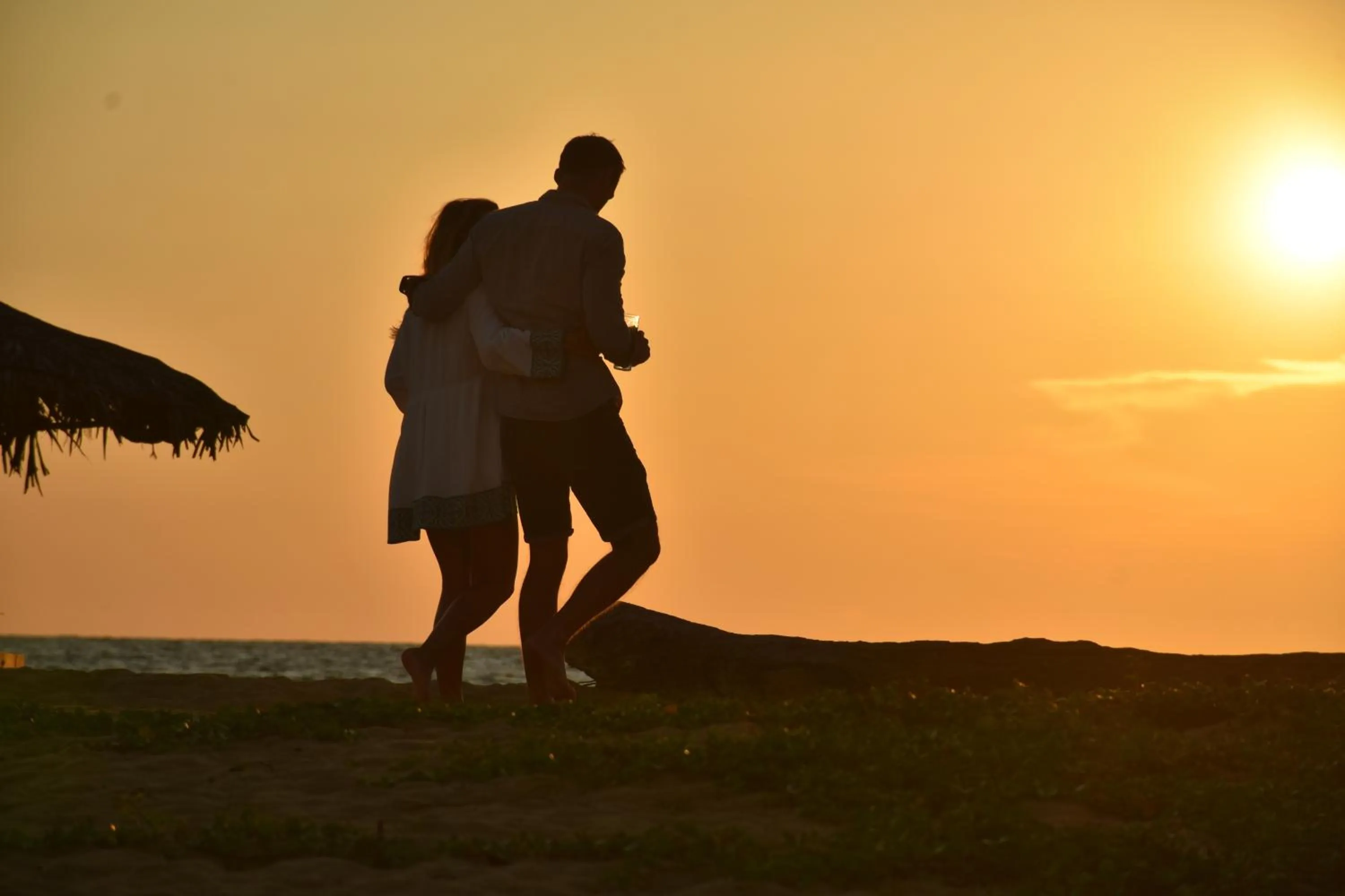 Sunset in Elements Beach & Nature Resort