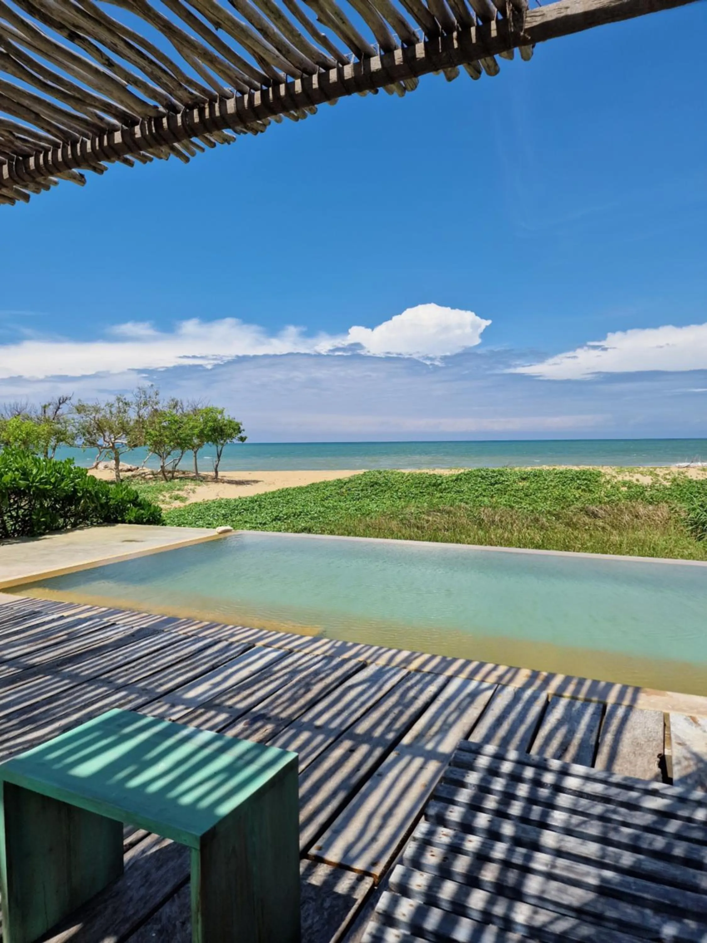Pool view in Elements Beach & Nature Resort