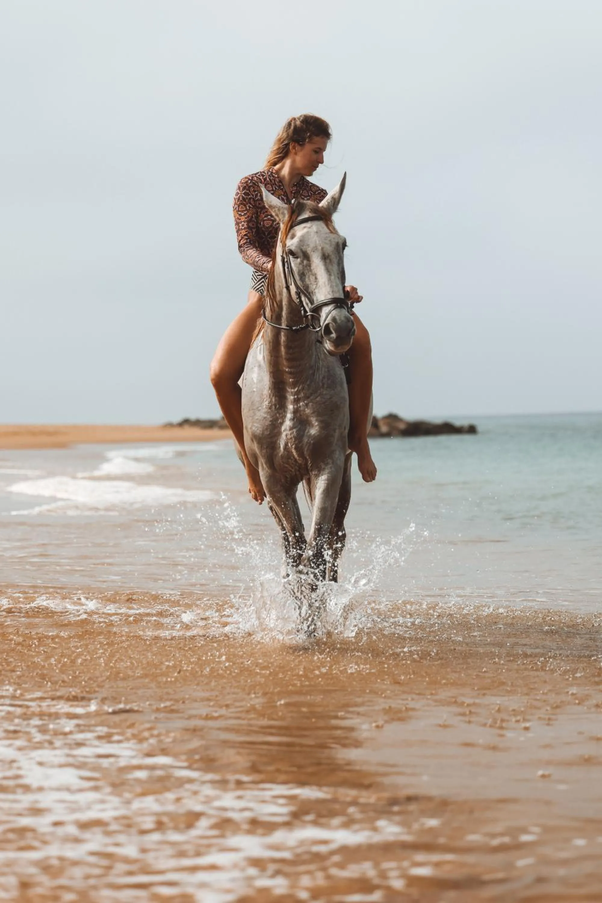 Horse-riding in Elements Beach & Nature Resort