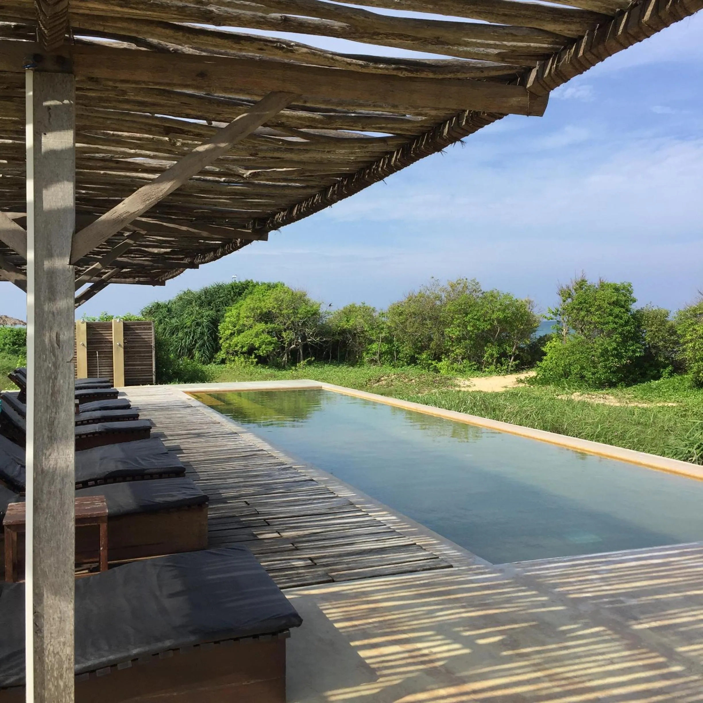 Pool view in Elements Beach & Nature Resort