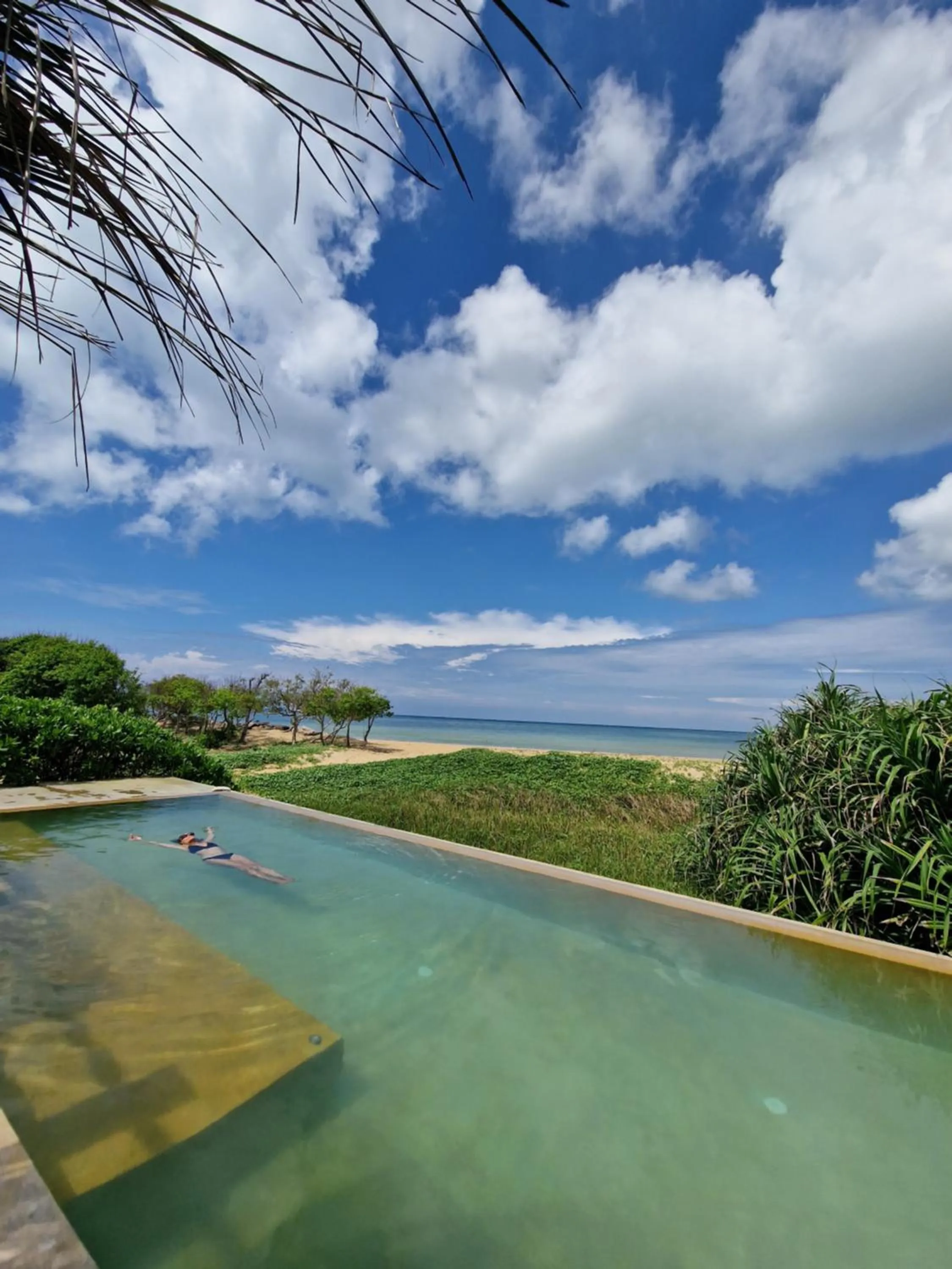 Pool view in Elements Beach & Nature Resort