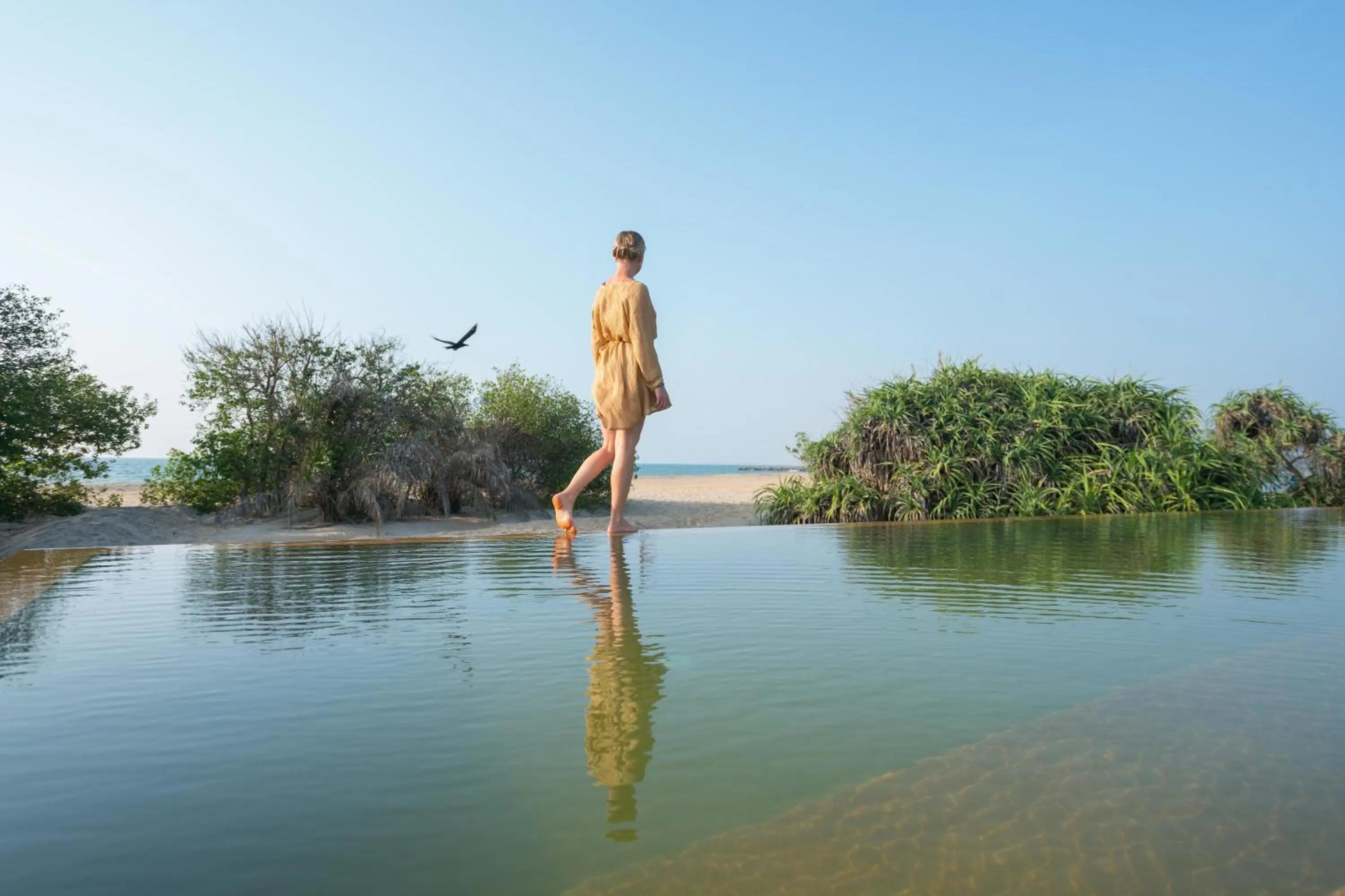 Swimming pool in Elements Beach & Nature Resort