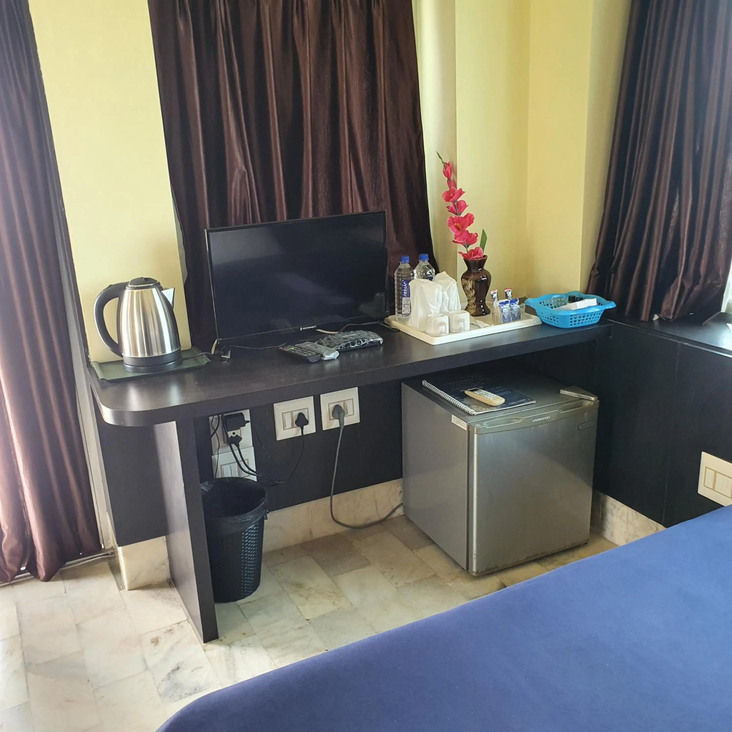 Living room in Hotel Gandhara