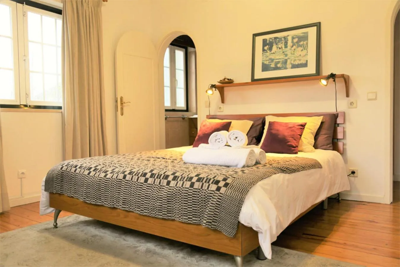 Bedroom, Bed in Casa do Valle