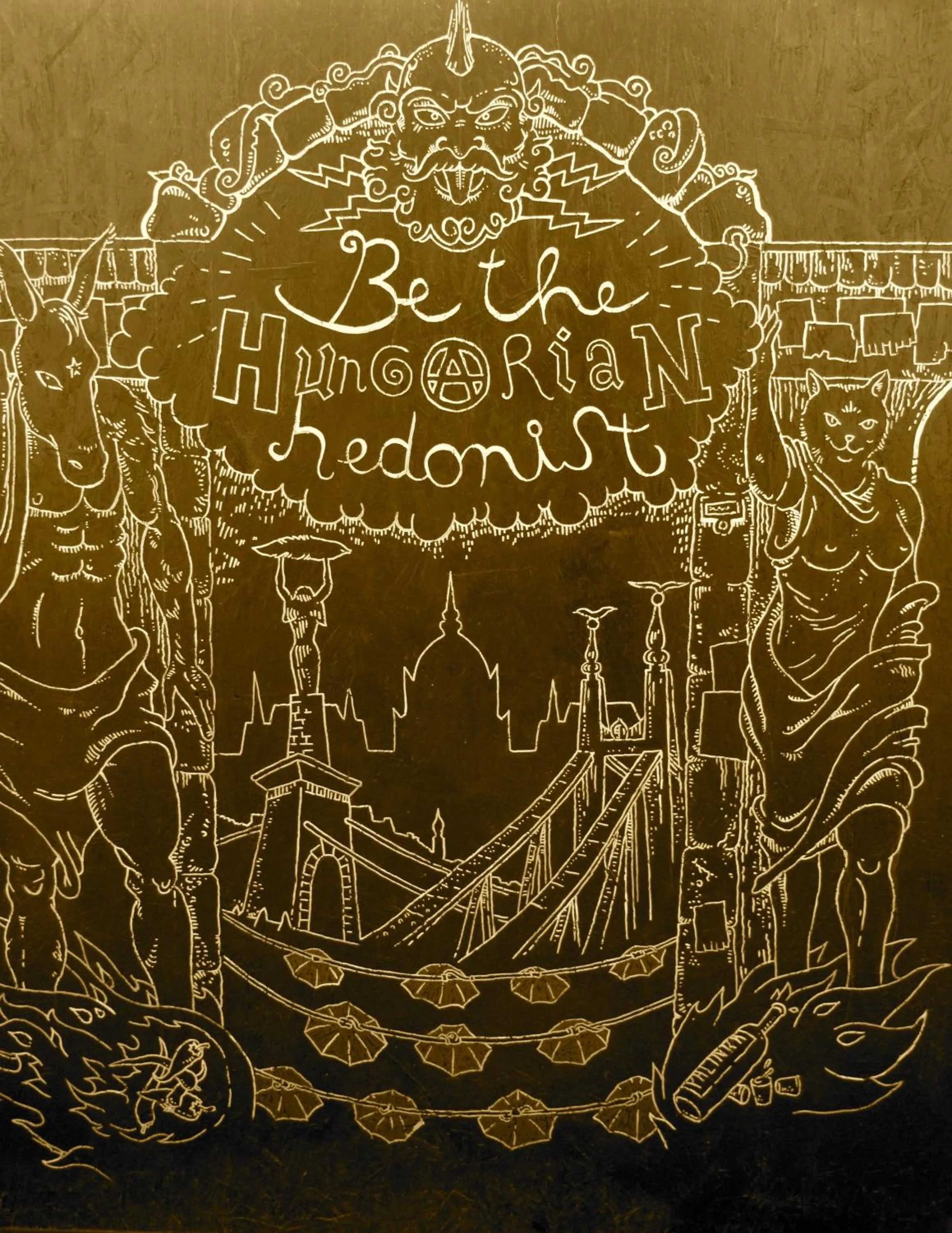 Decorative detail in Hedonist Lodge