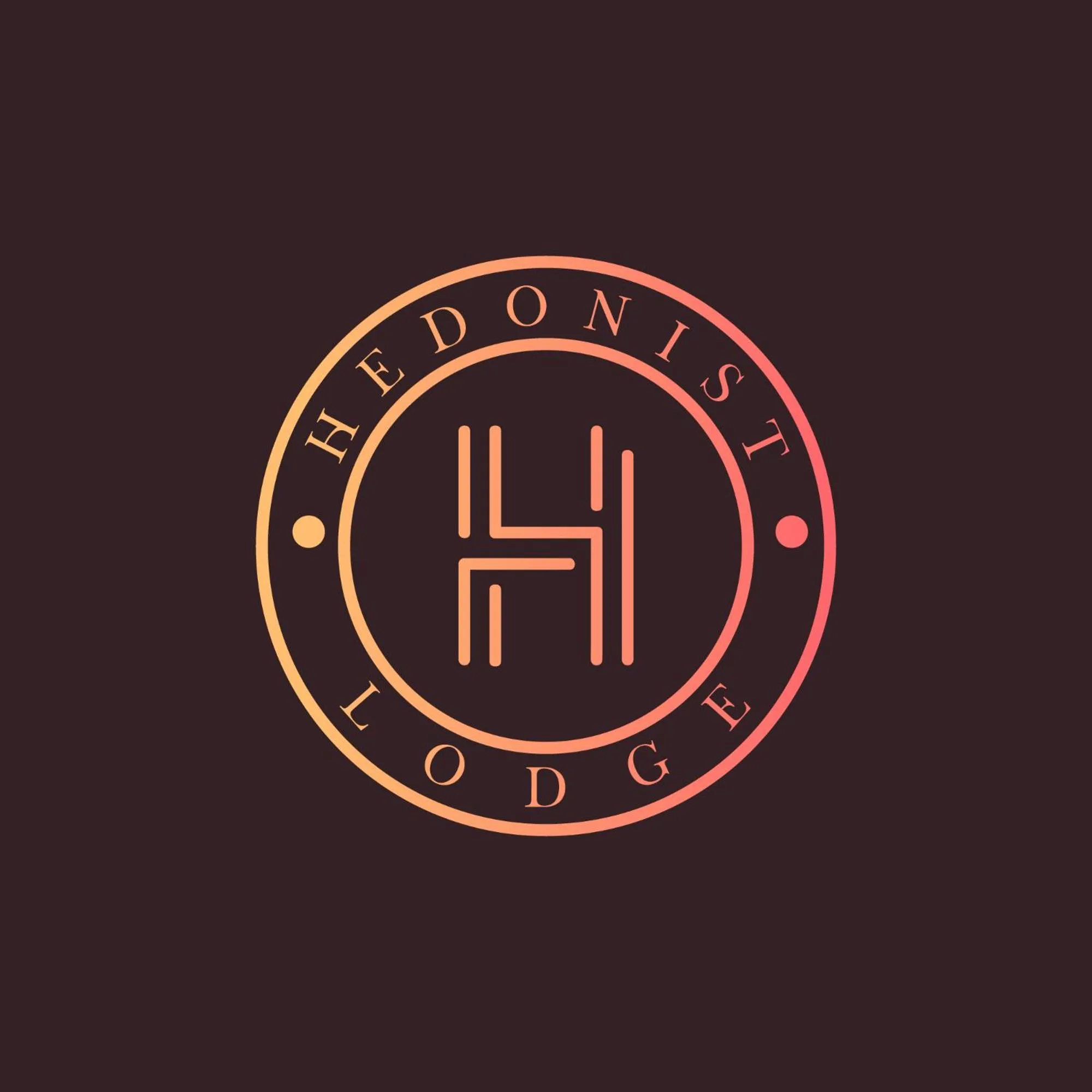 Property logo or sign in Hedonist Lodge
