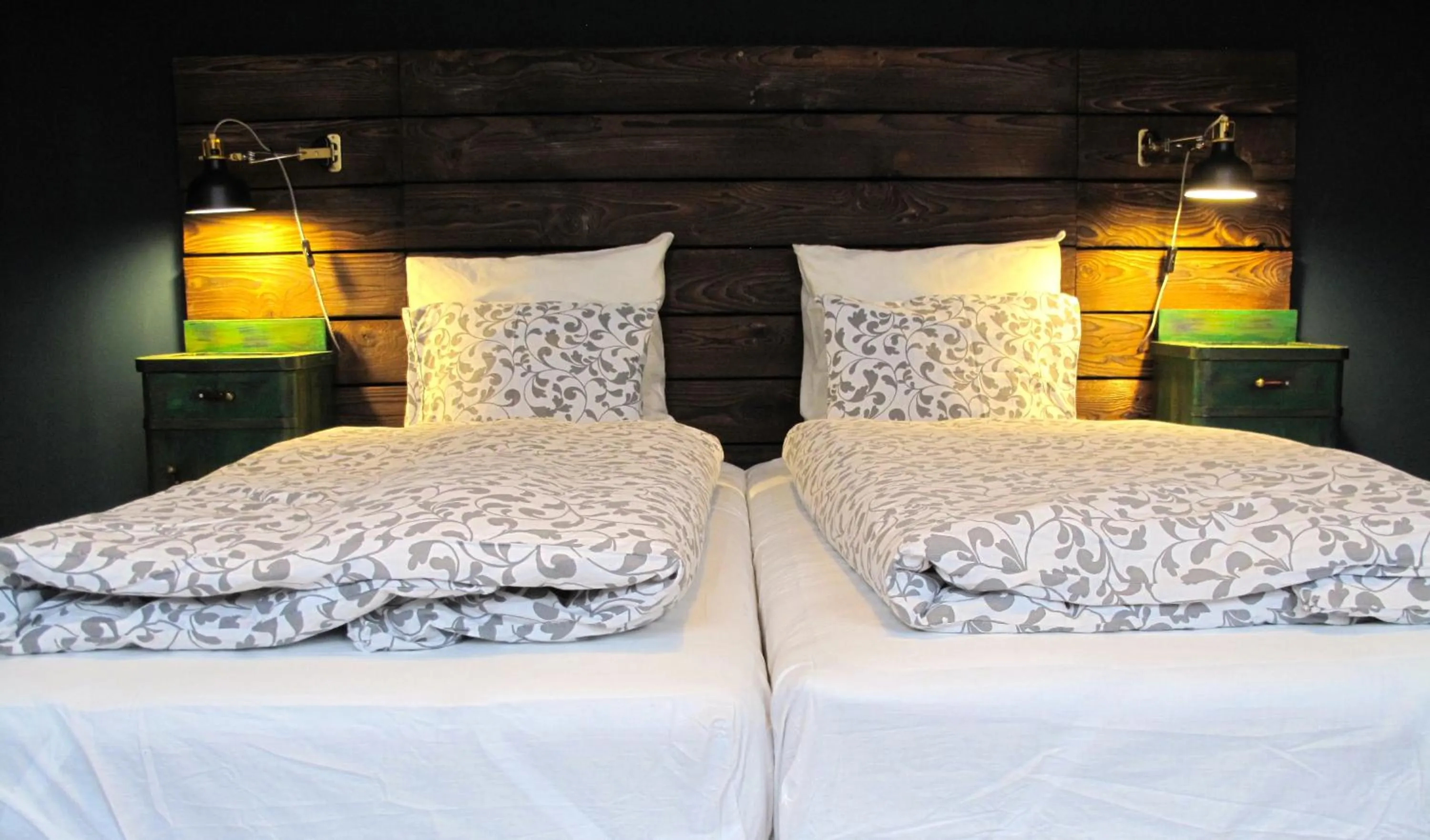 Bedroom in Hedonist Lodge