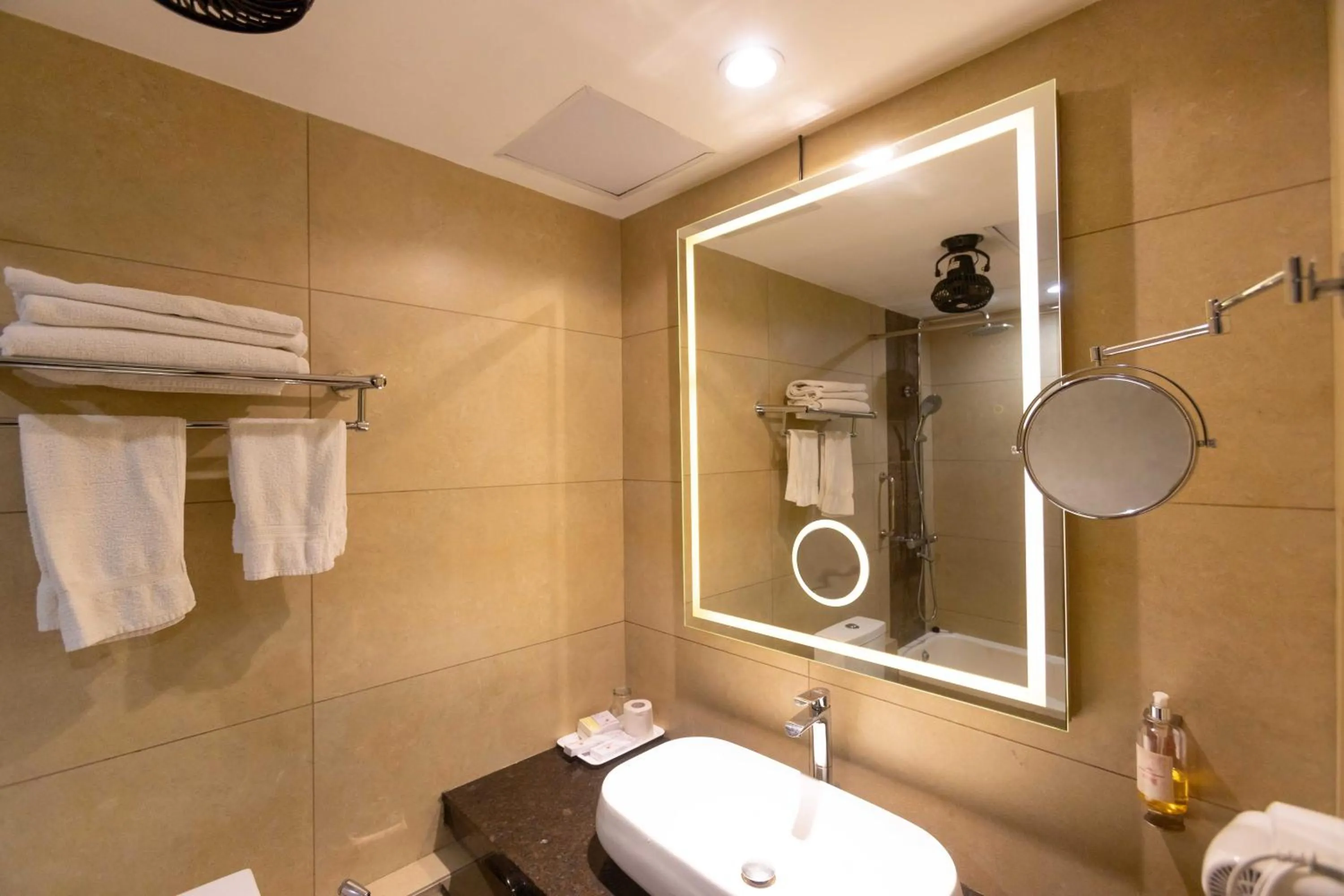 Shower in Hotel Godwin - Colaba