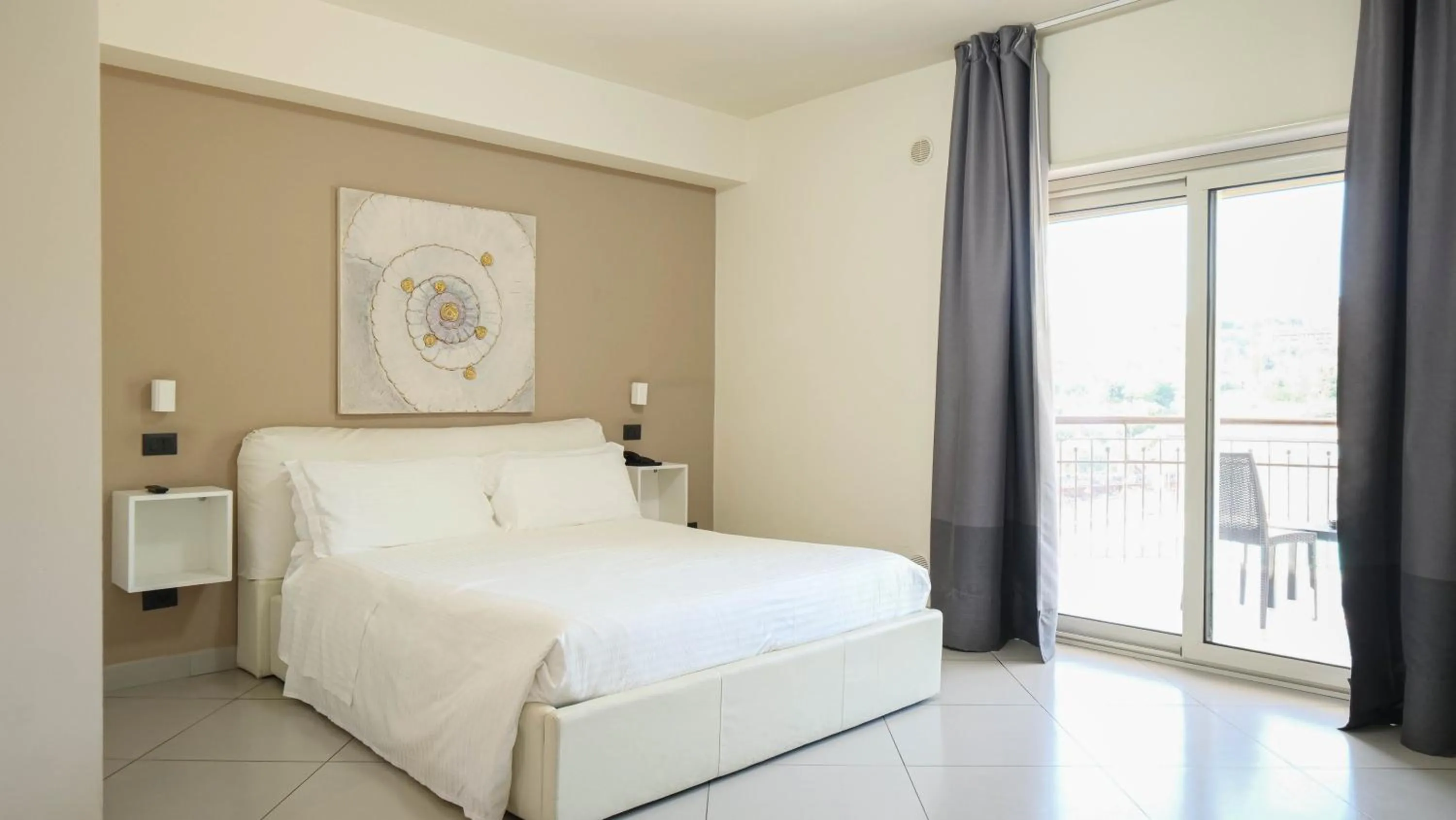 Bed in 4 Spa Resort Hotel