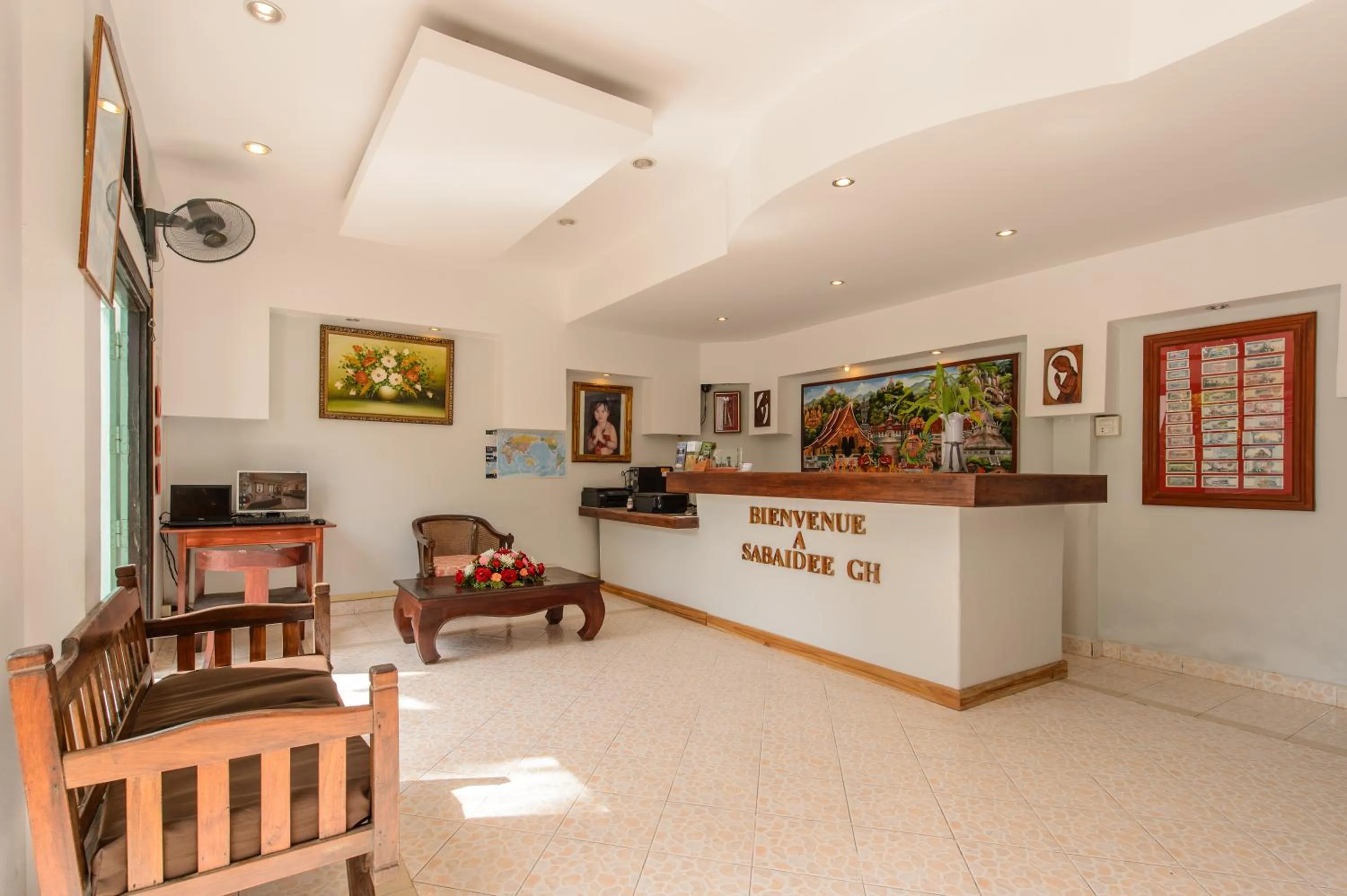 Lobby or reception in Sabaidee Guesthouse