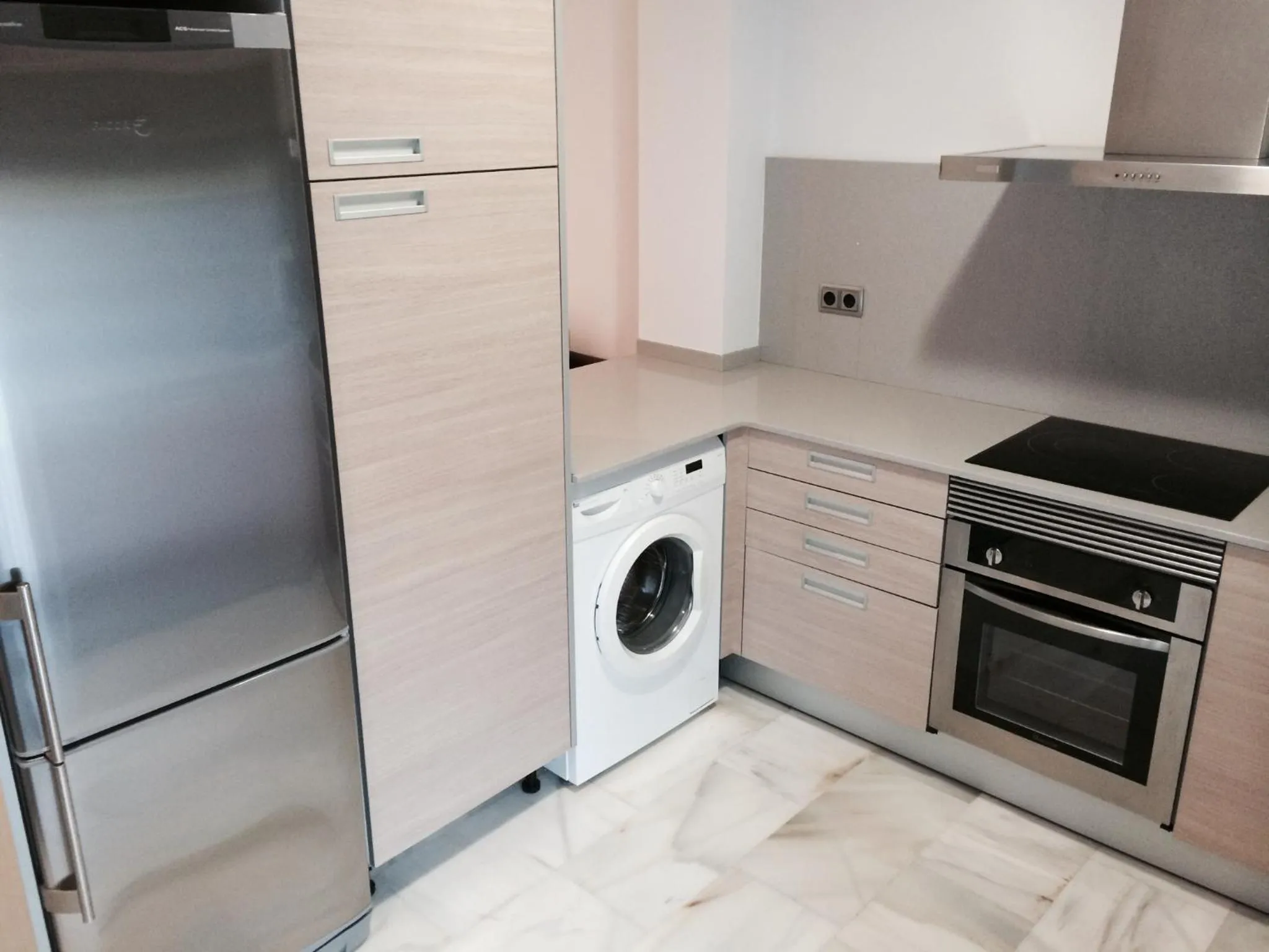 Kitchen or kitchenette in Aparthotel del Golf