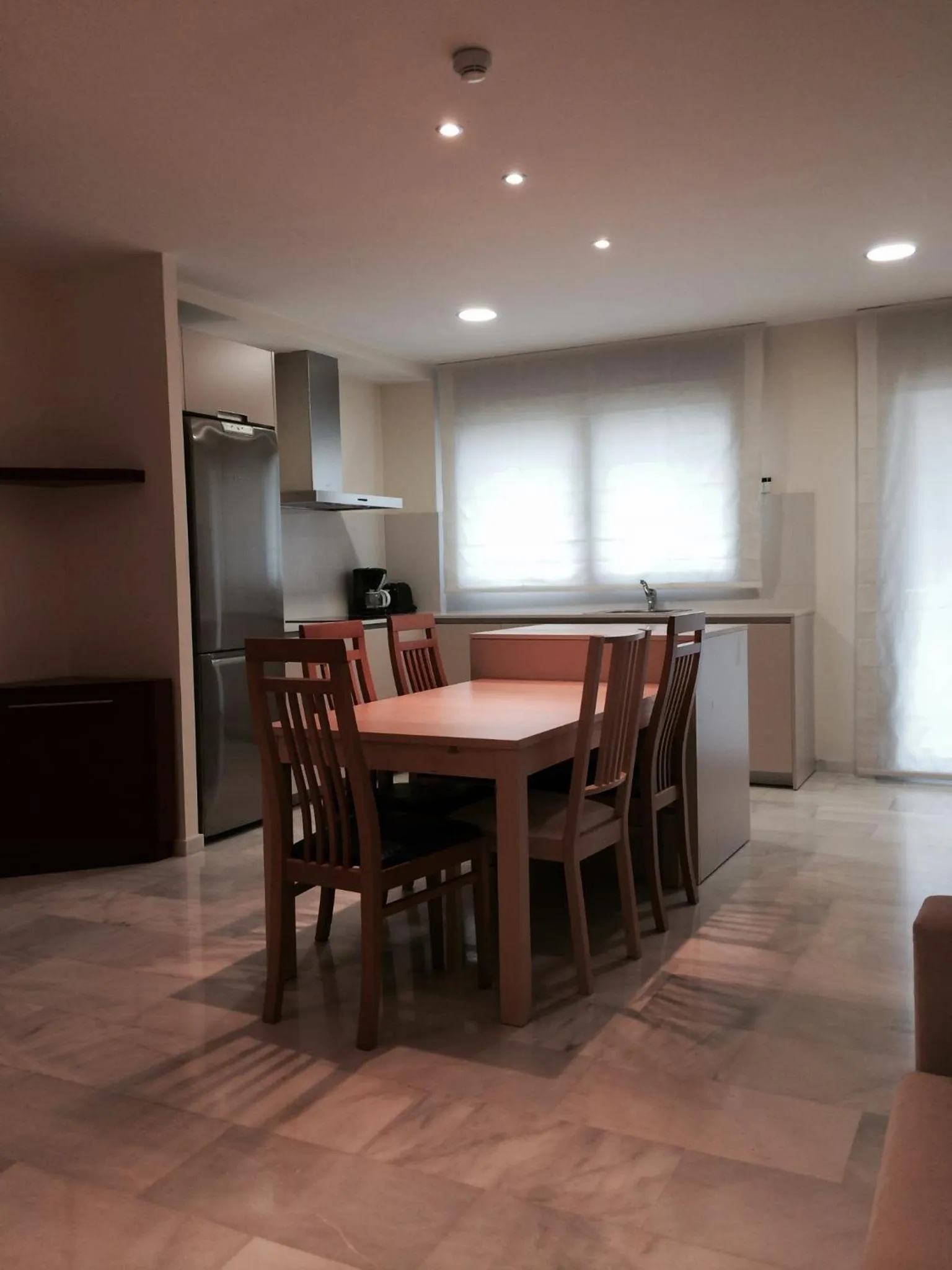 Kitchen or kitchenette in Aparthotel del Golf