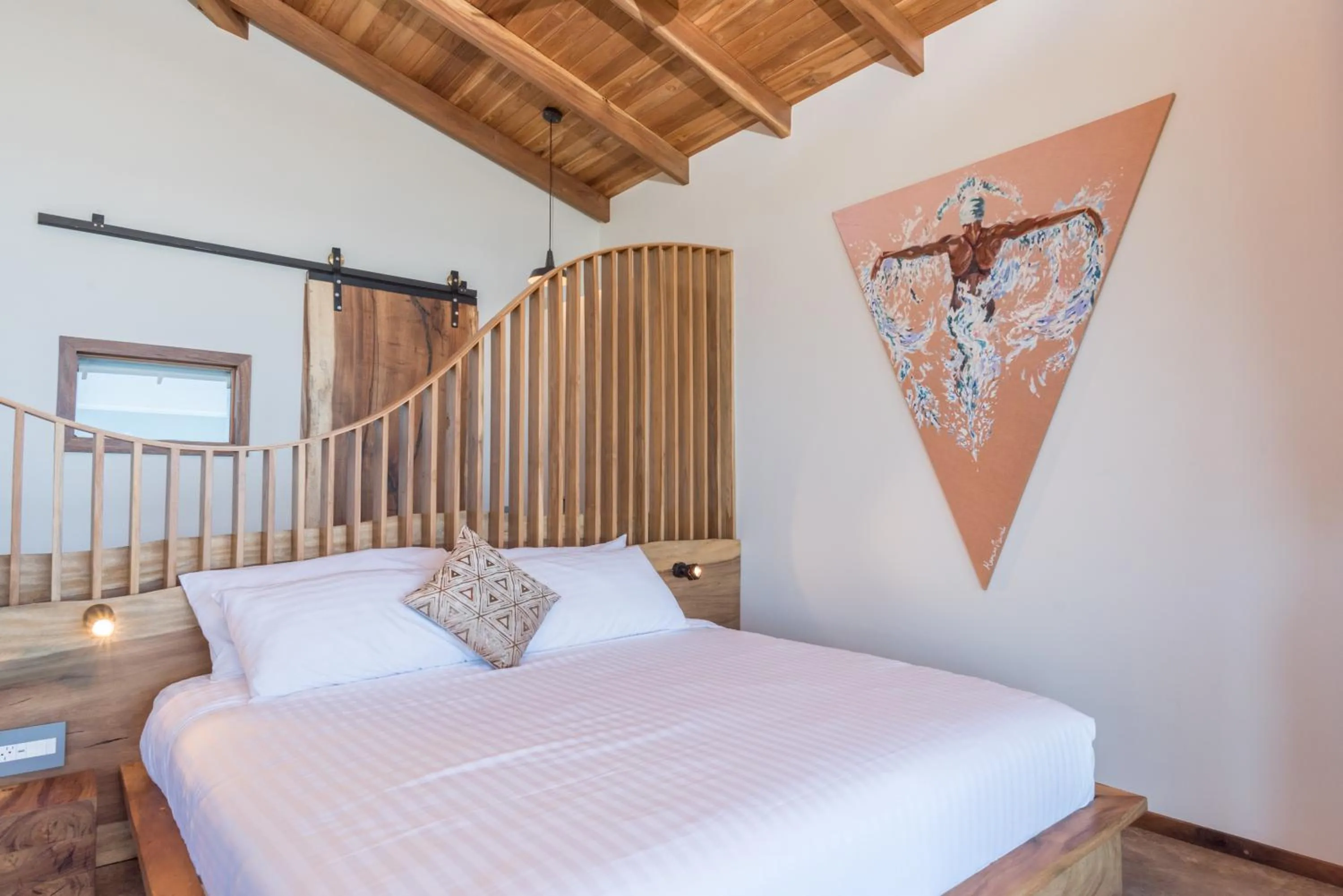 Bedroom, Bed in Vista del Alma Boutique - Adult Only