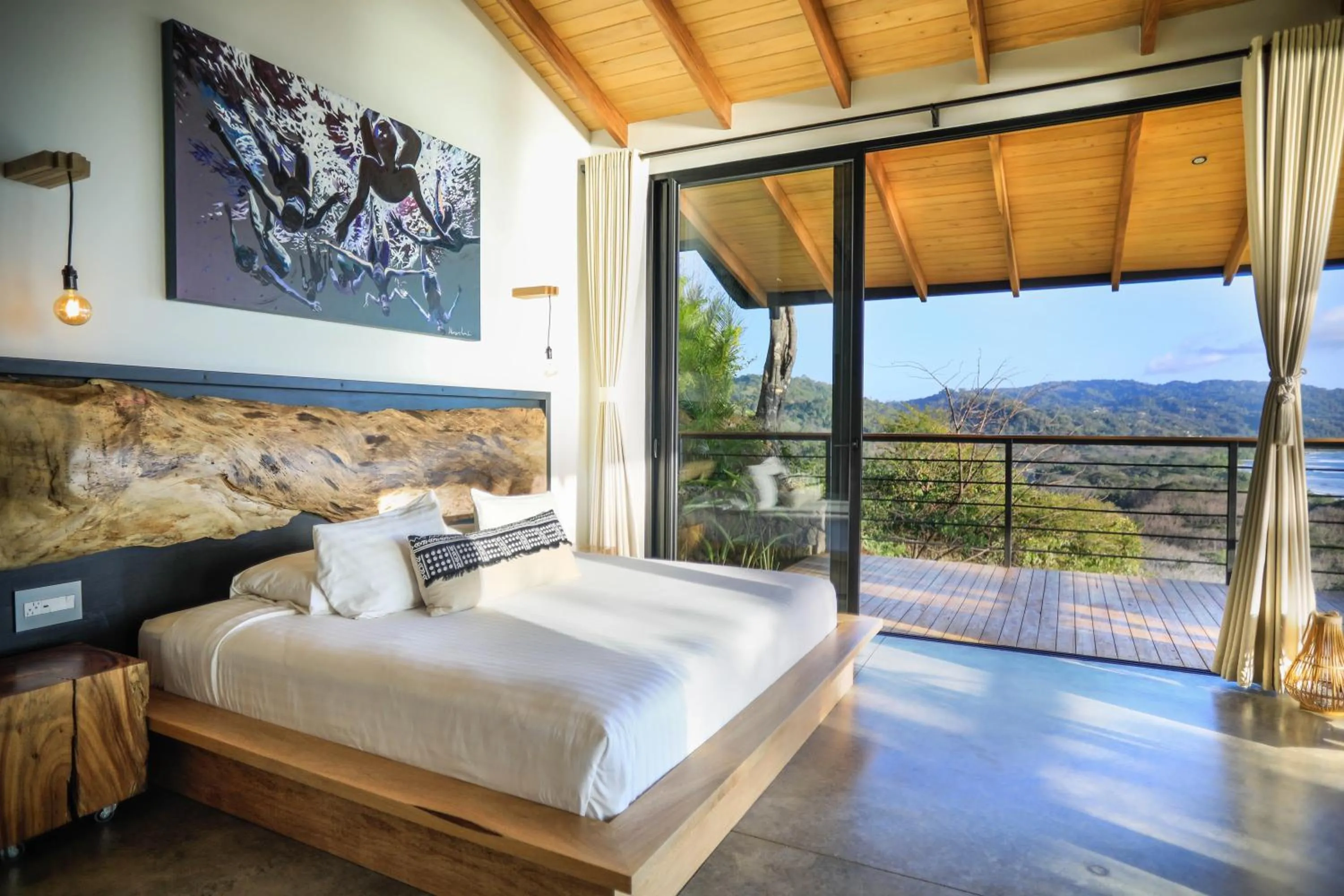 Bedroom, Bed in Vista del Alma Boutique - Adult Only