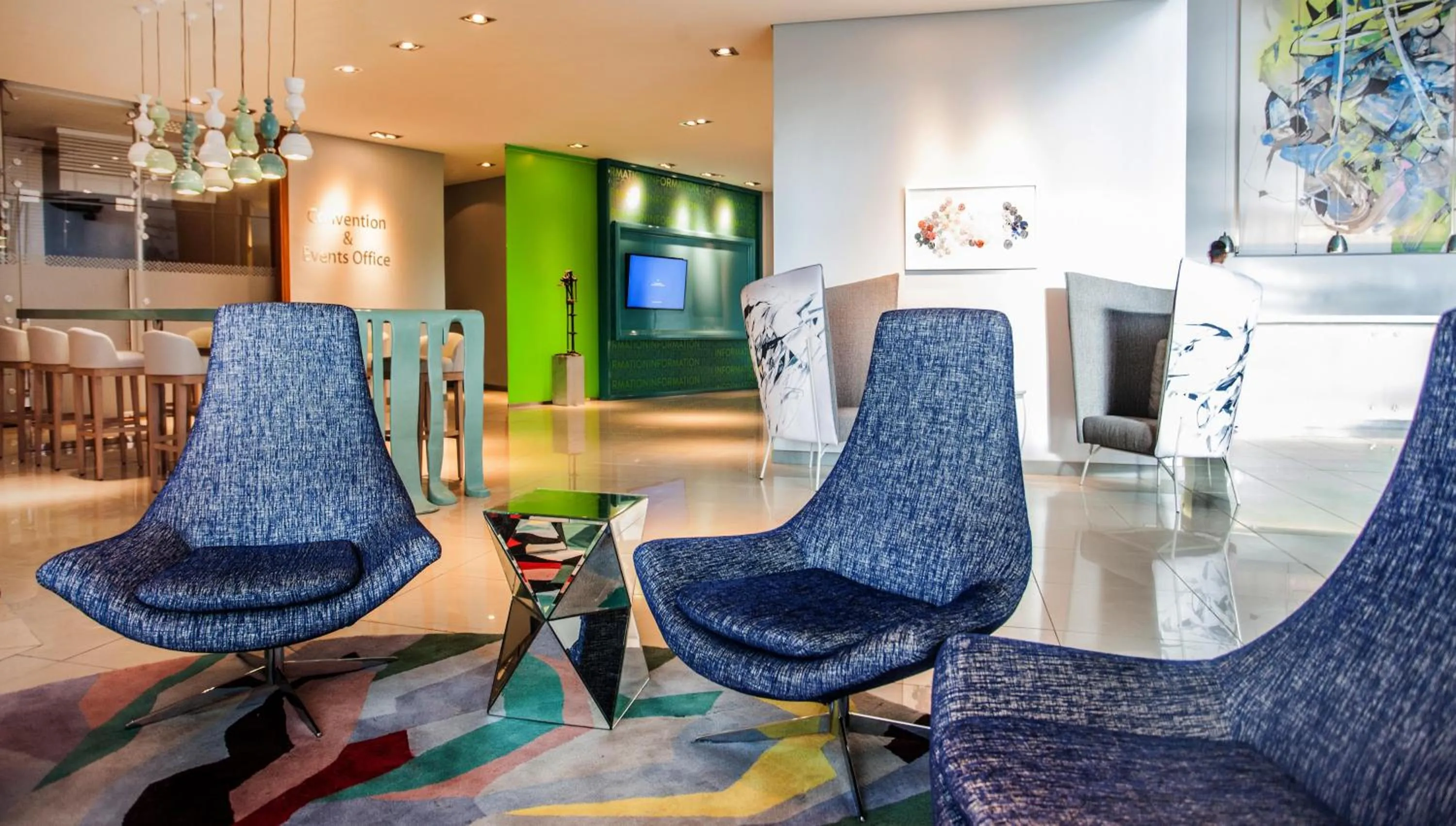 Lobby or reception in Hennessy Park Hotel