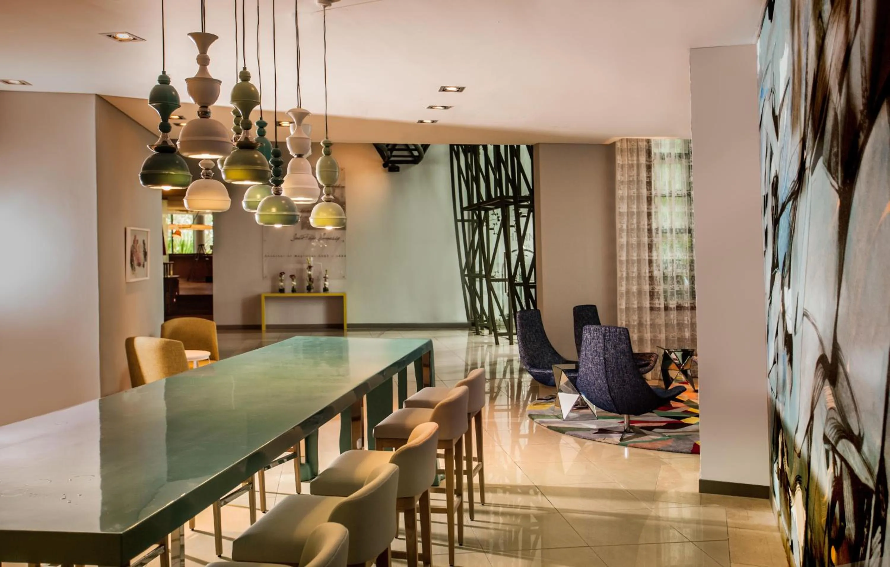 Lobby or reception in Hennessy Park Hotel