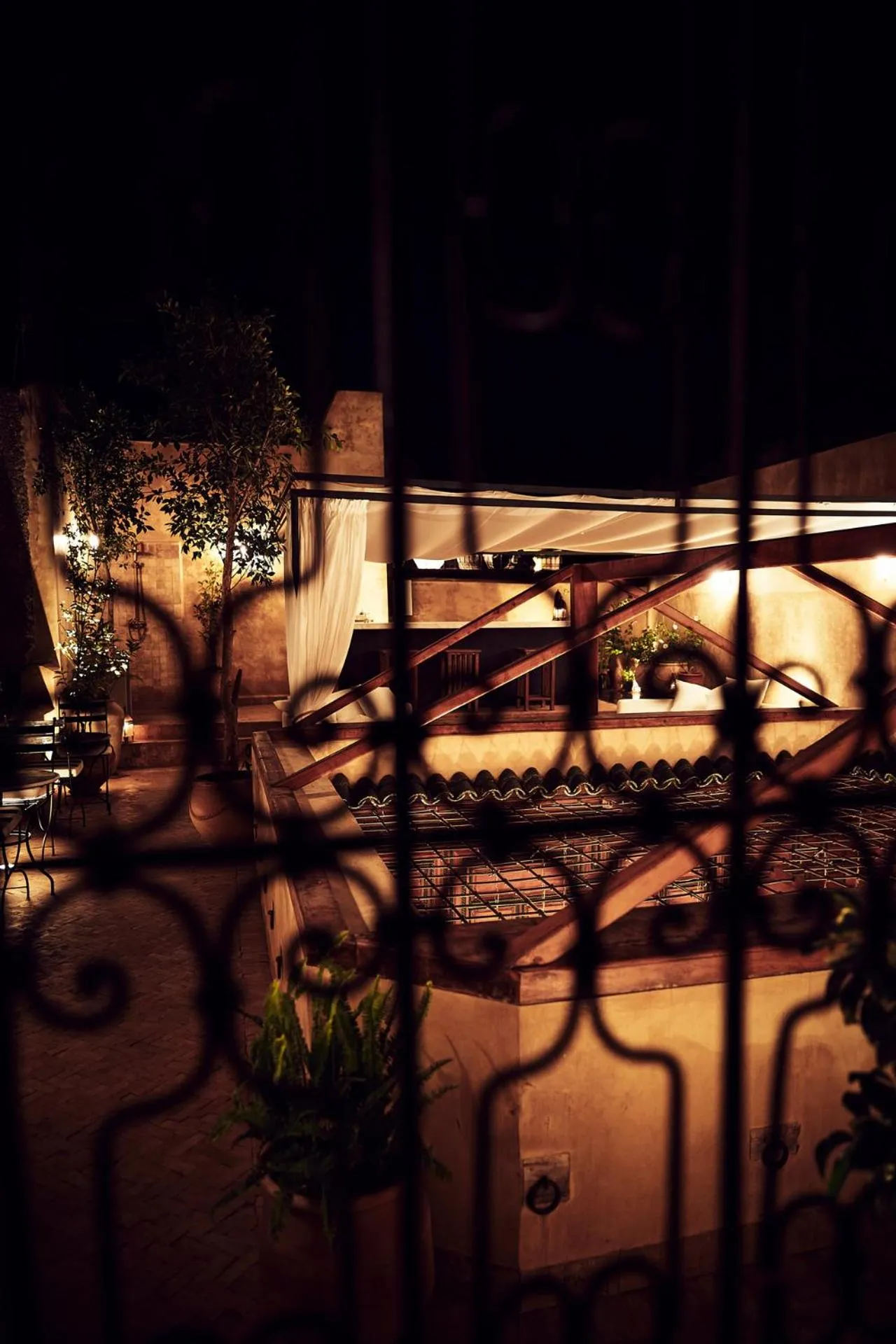 Inner courtyard view in Chaq Chaq