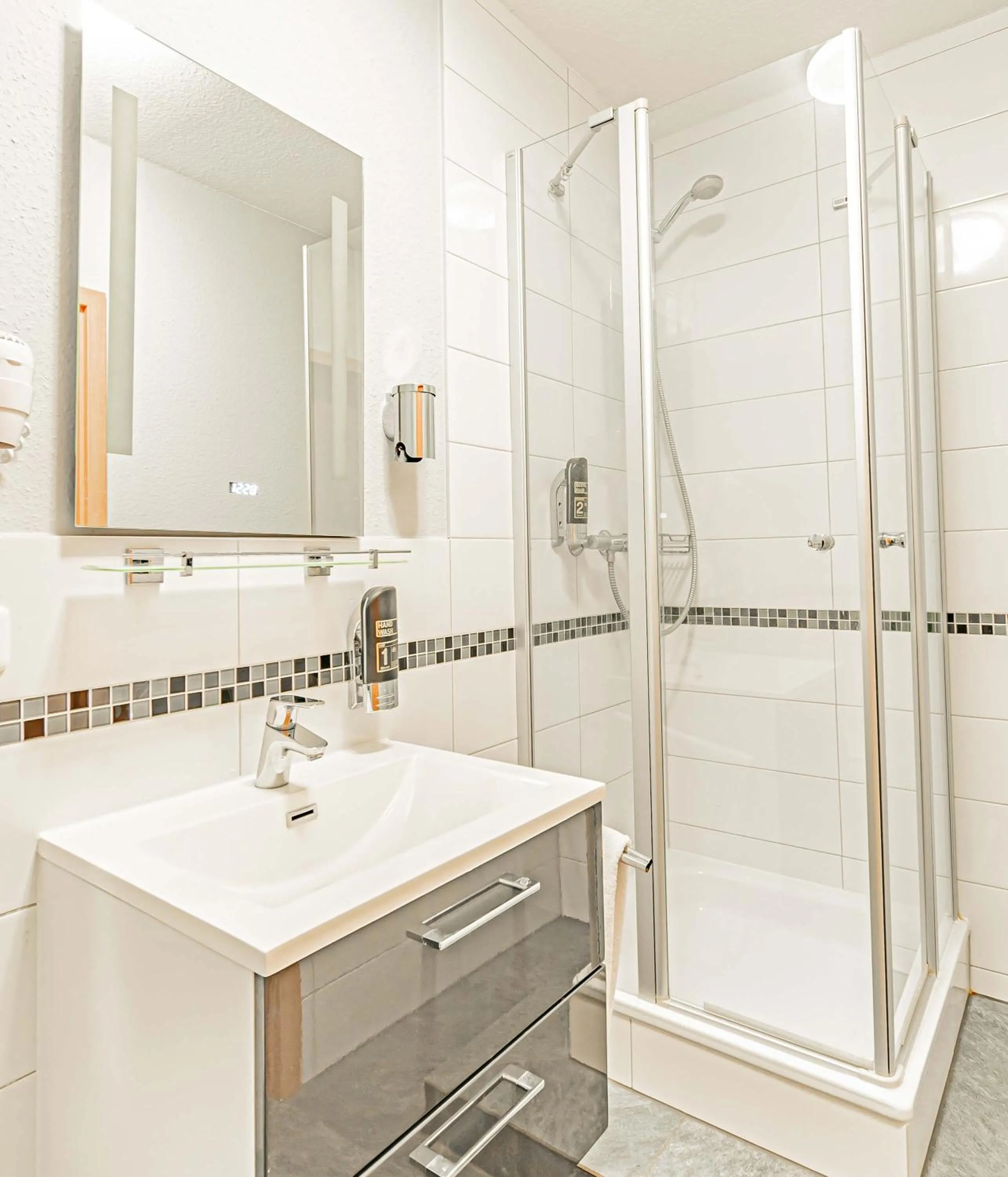 Bathroom in Hotel Tannenblick