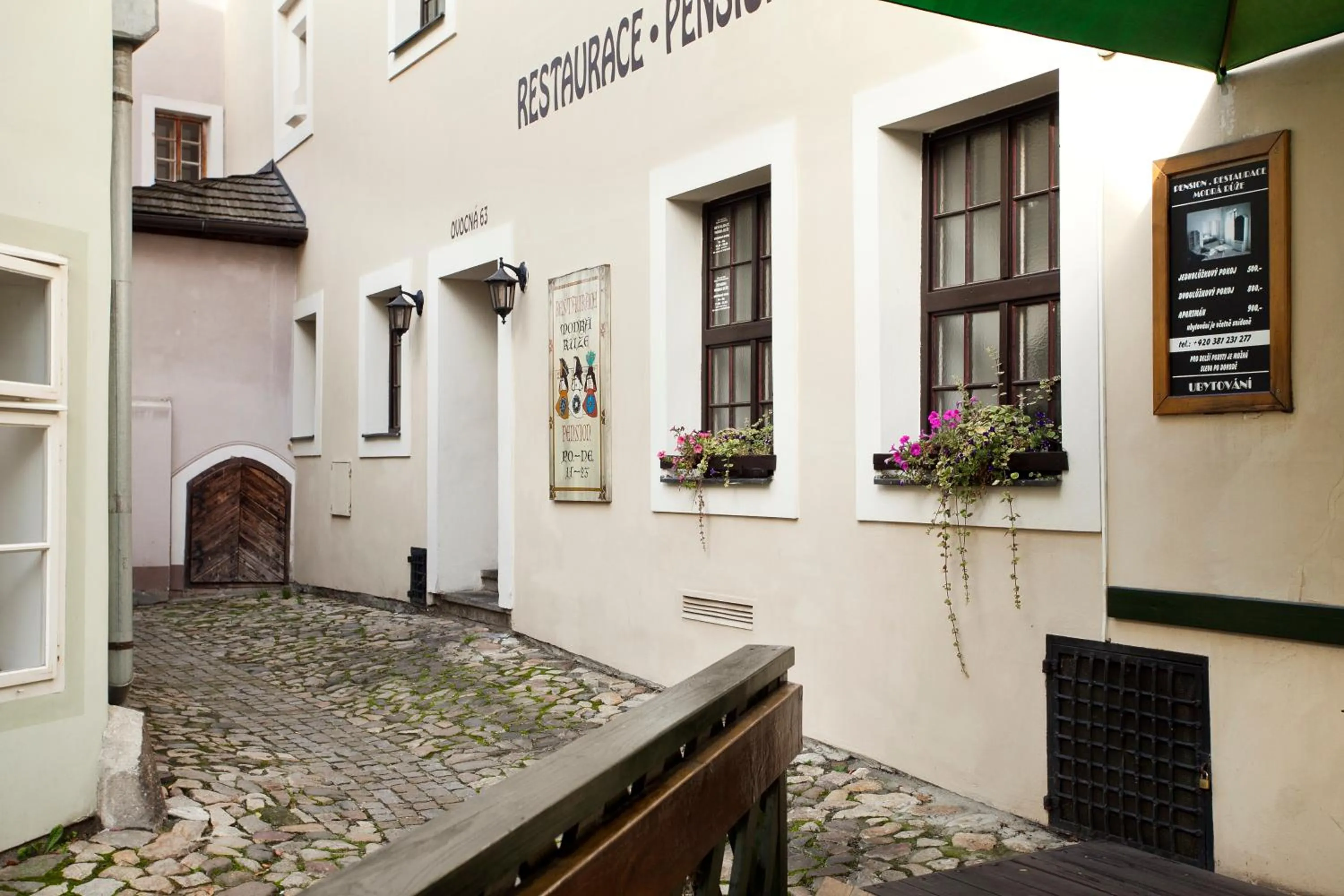Penzion a restaurace Modrá růže Tábor