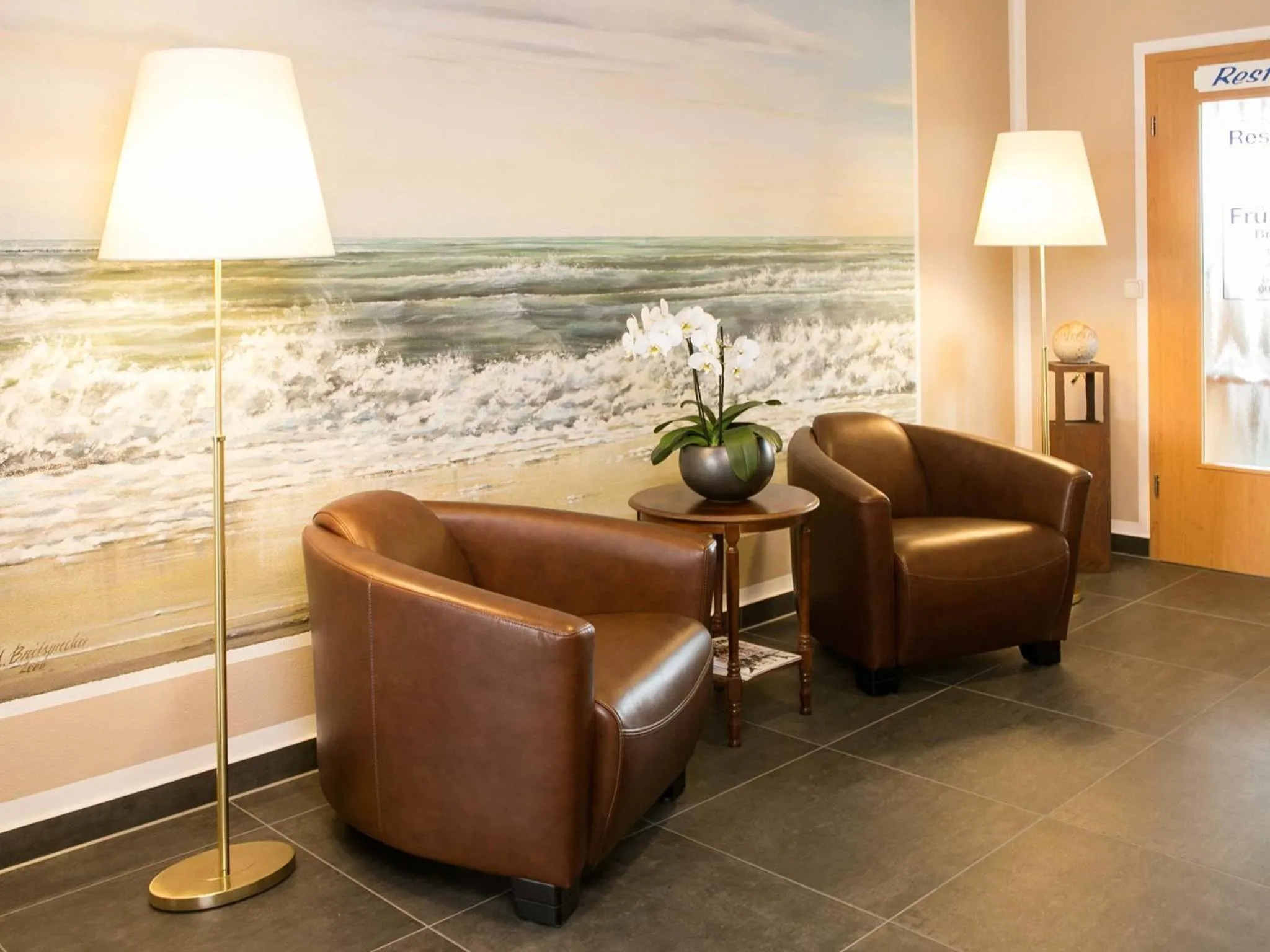 Lobby or reception in Hotel Pommernland