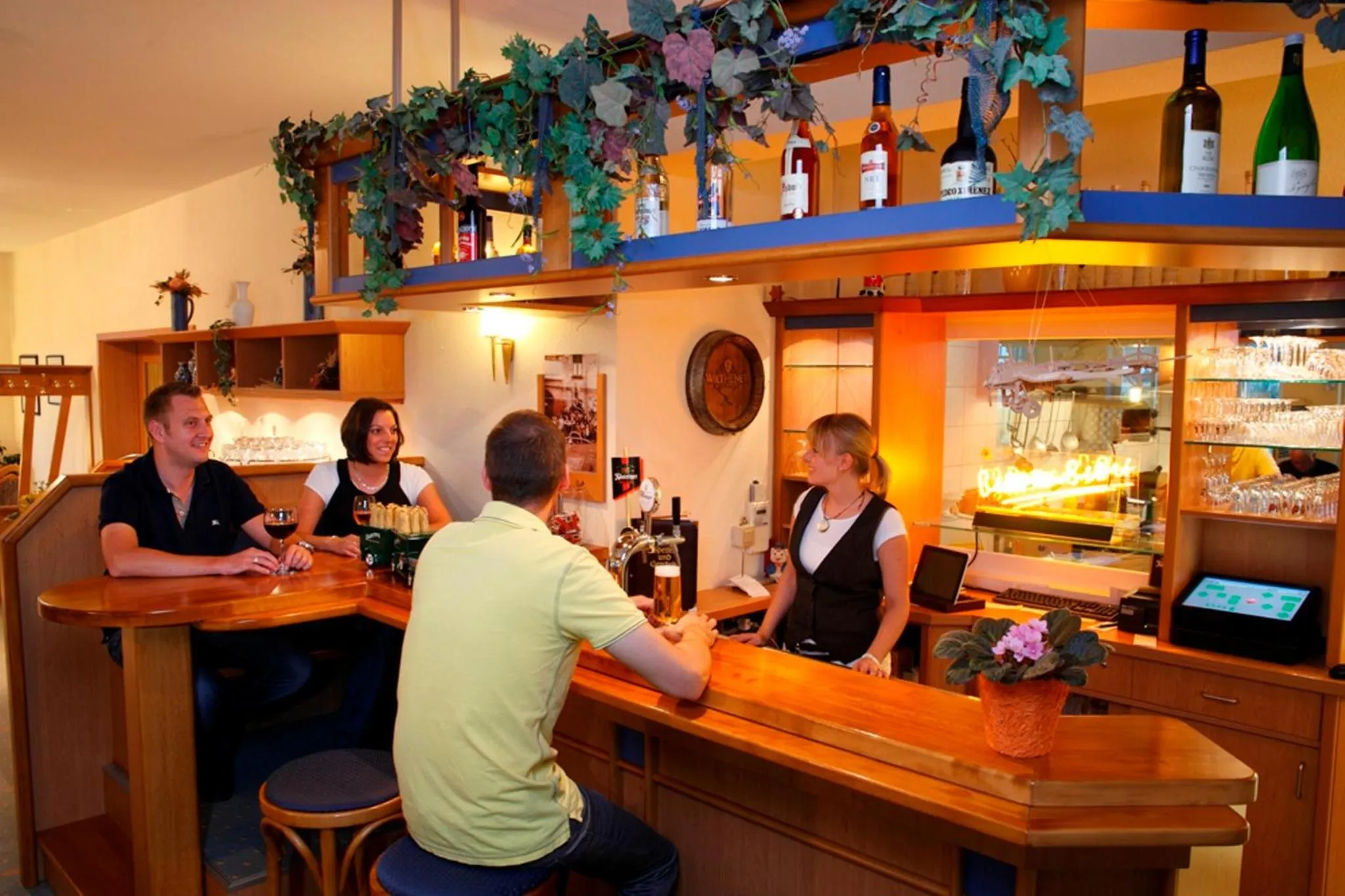 Lounge or bar in Hotel Pommernland