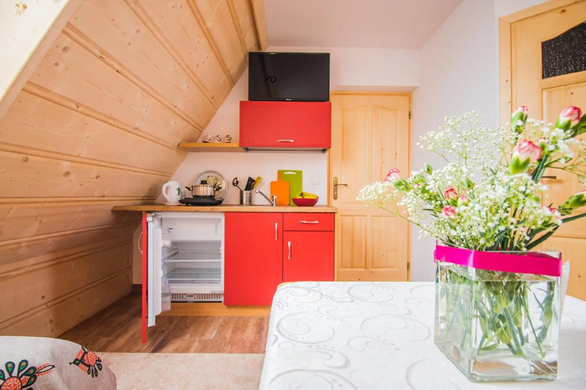 Kitchen or kitchenette in Willa Wrzos