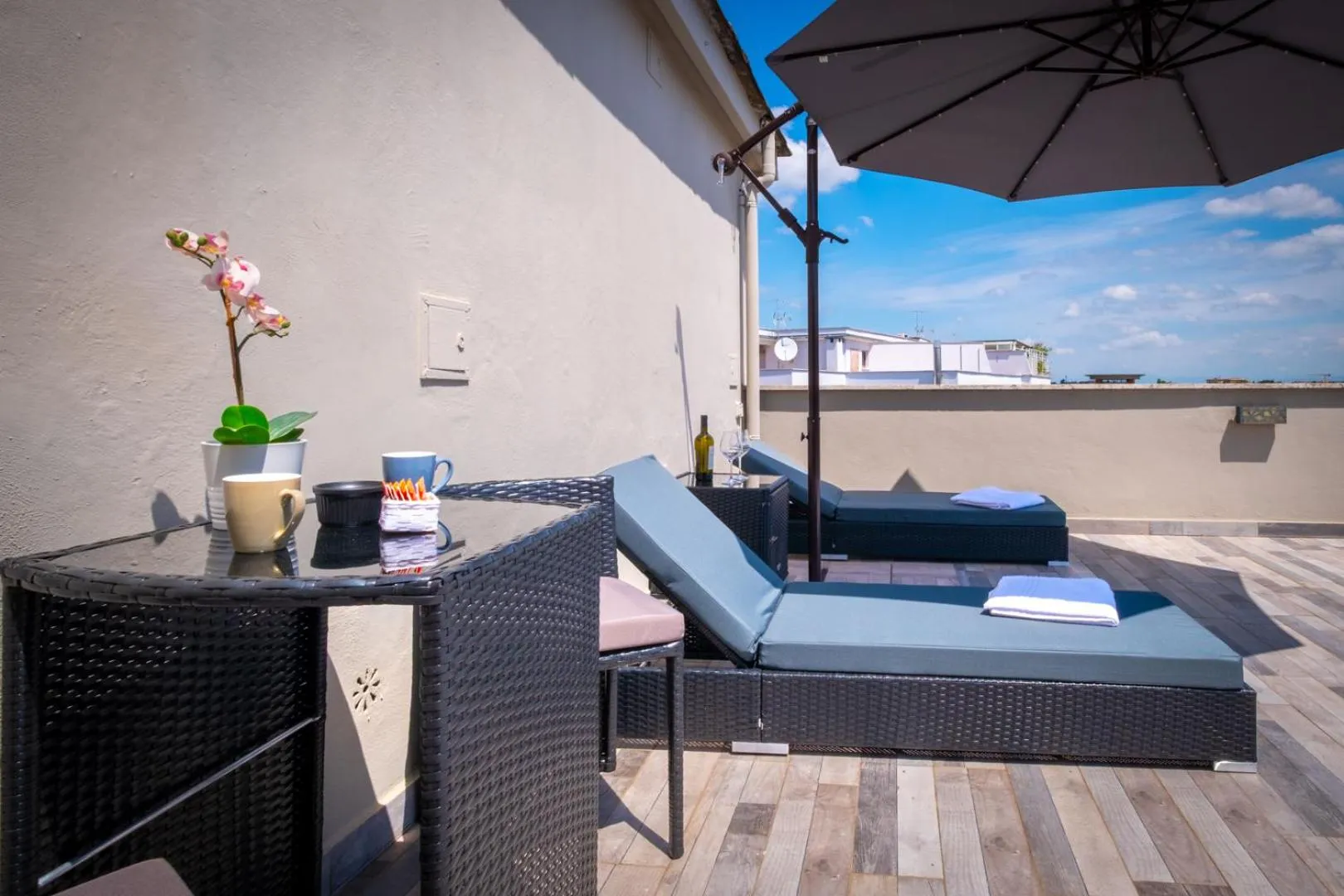 Patio in Relais Tiburtina