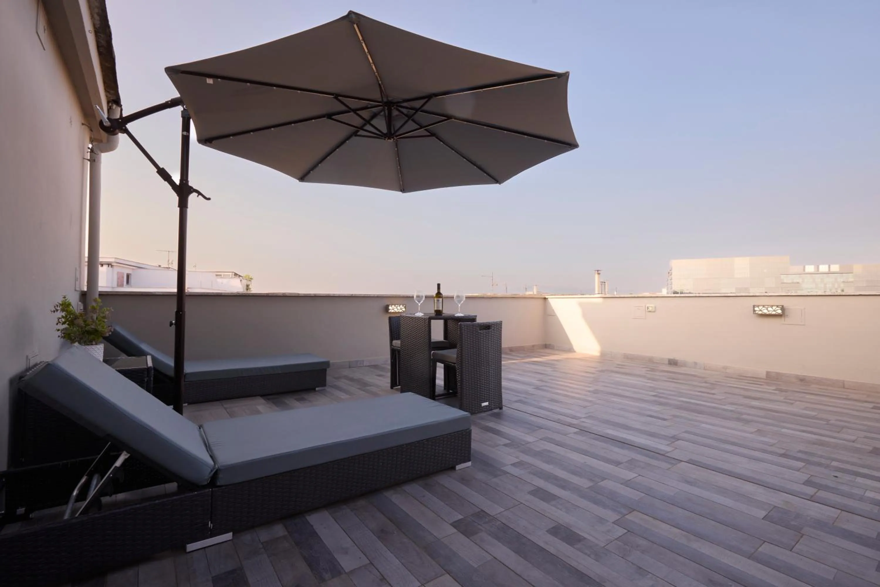 Balcony/Terrace in Relais Tiburtina