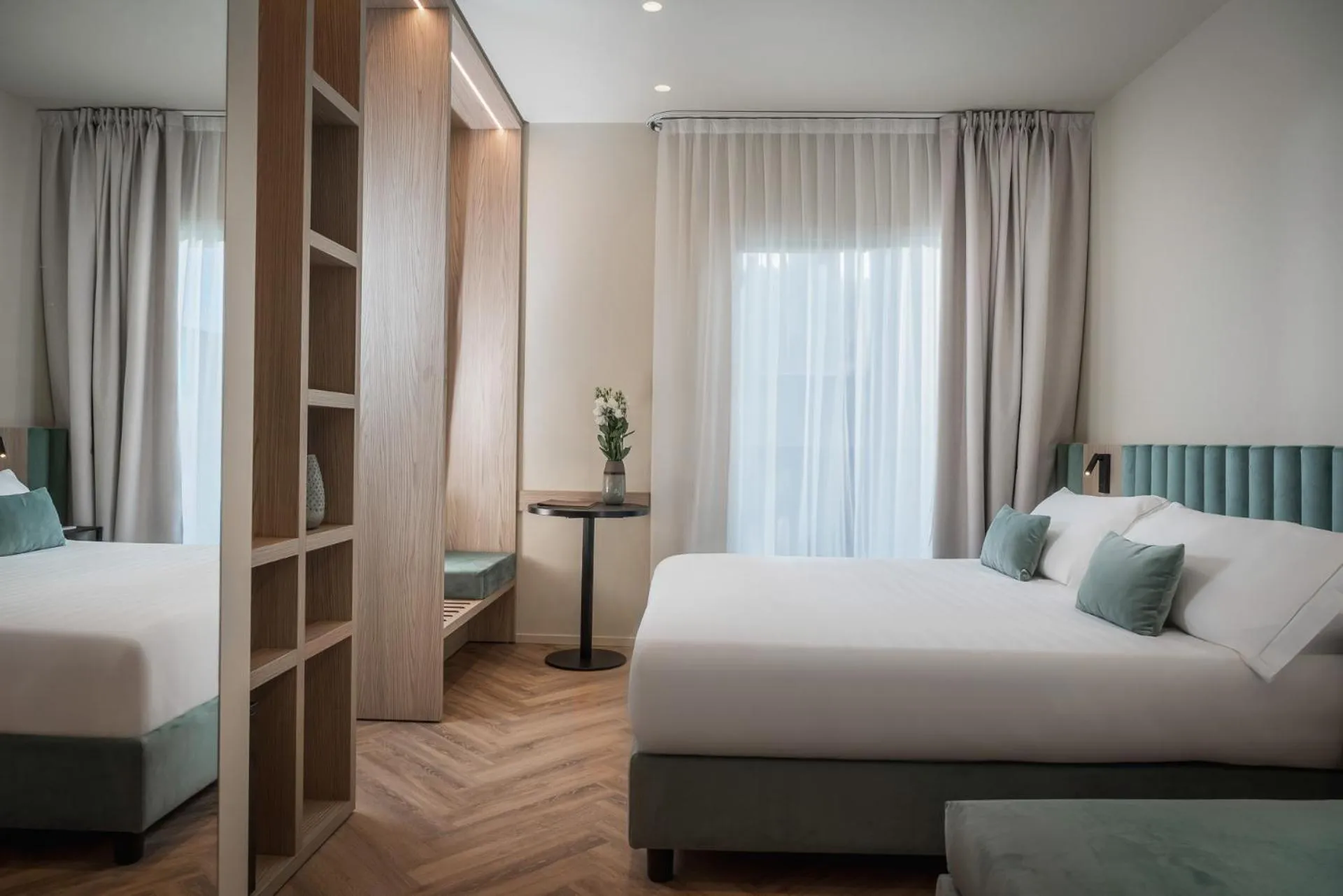 Bedroom, Bed in Hotel Ambasciatori