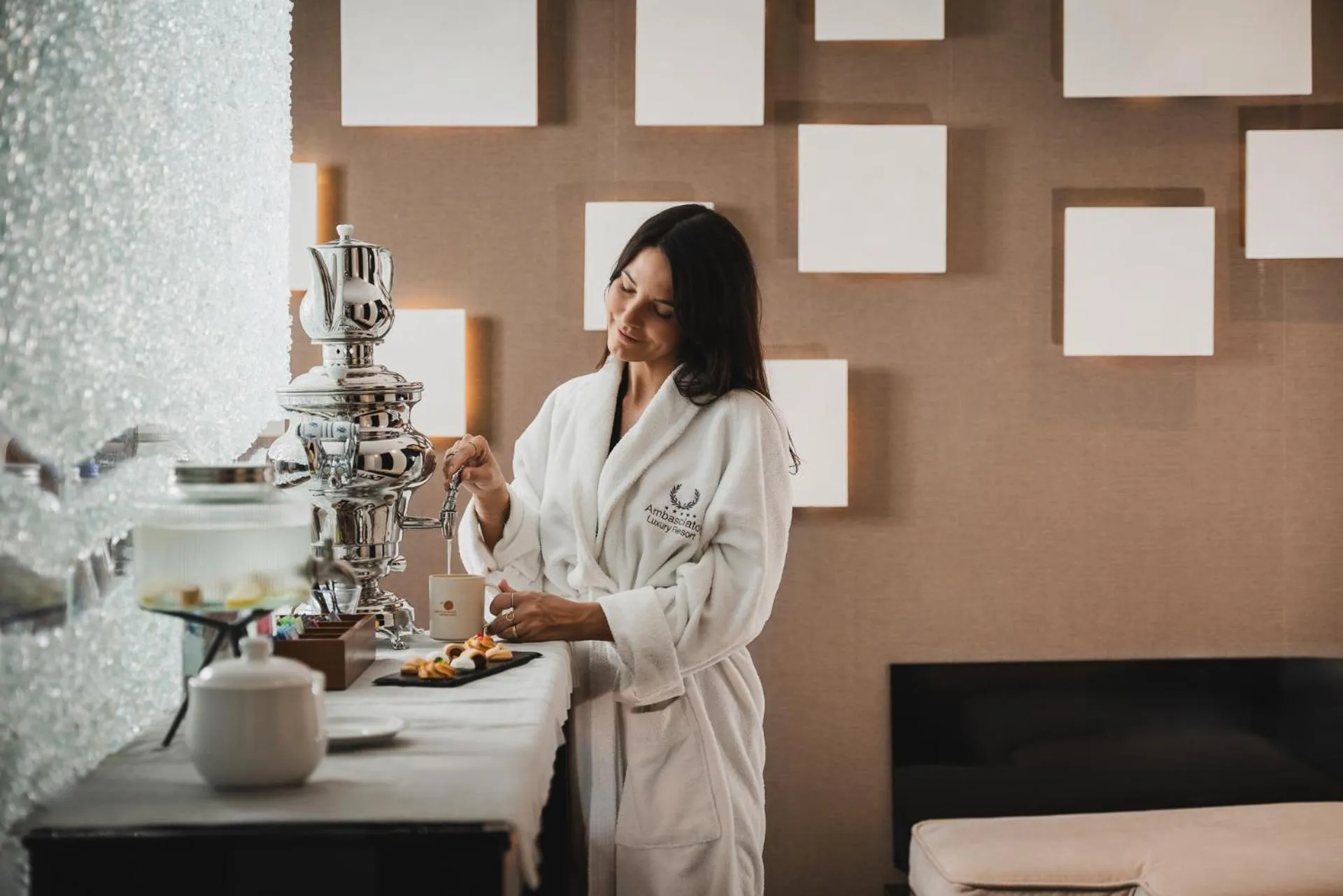 Spa and wellness centre/facilities in Hotel Ambasciatori