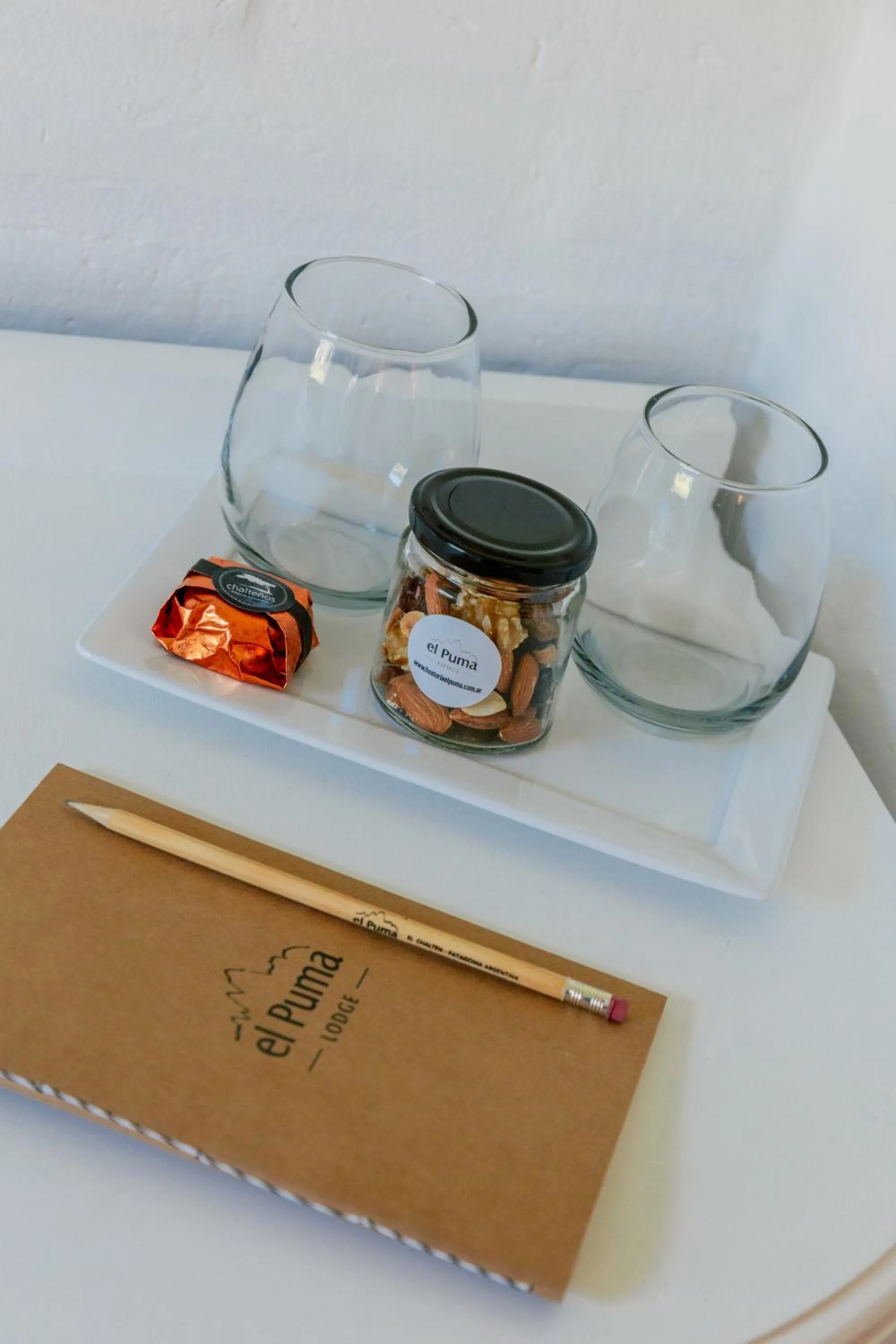 Decorative detail in Hosteria El Puma