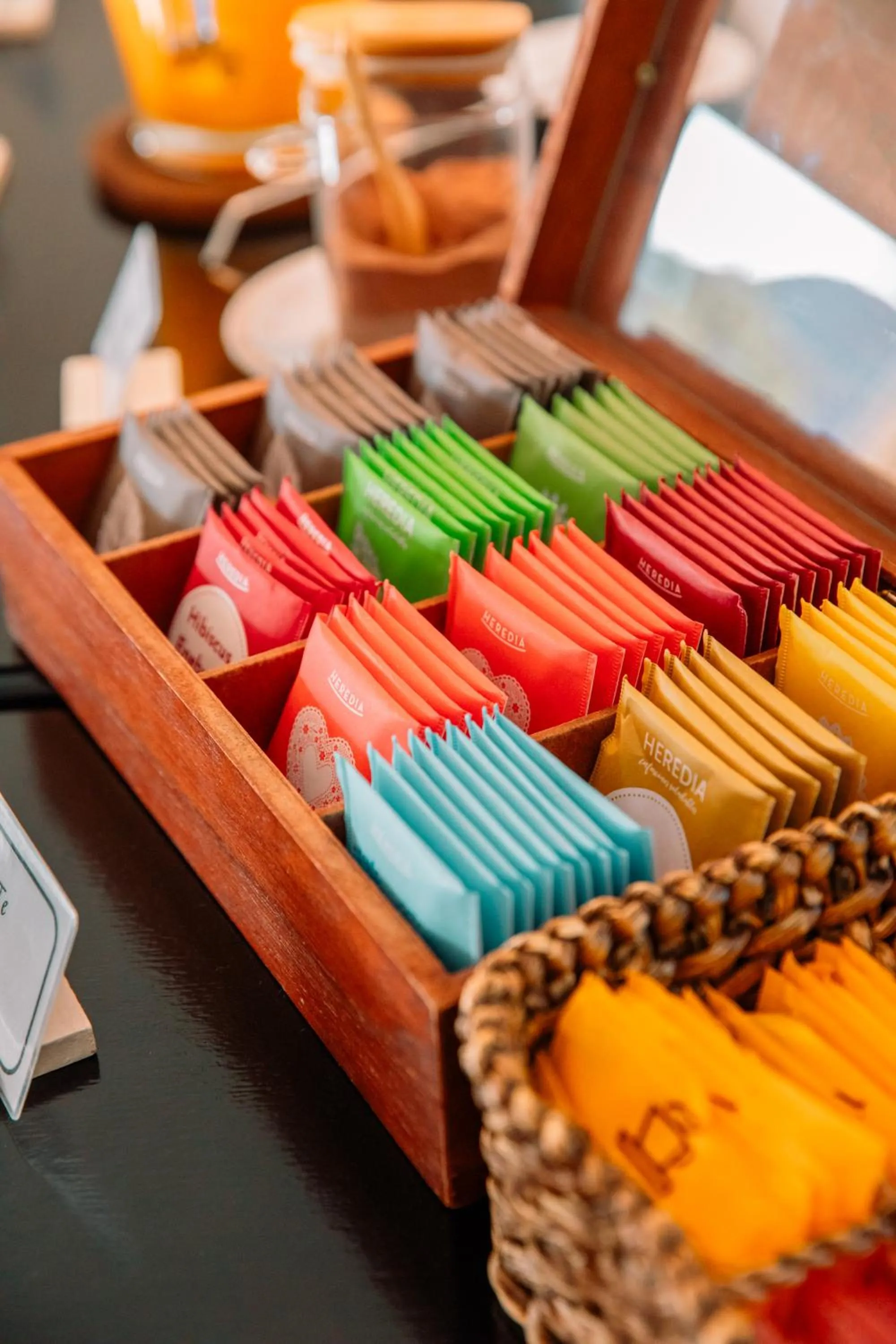 Buffet breakfast in Hosteria El Puma