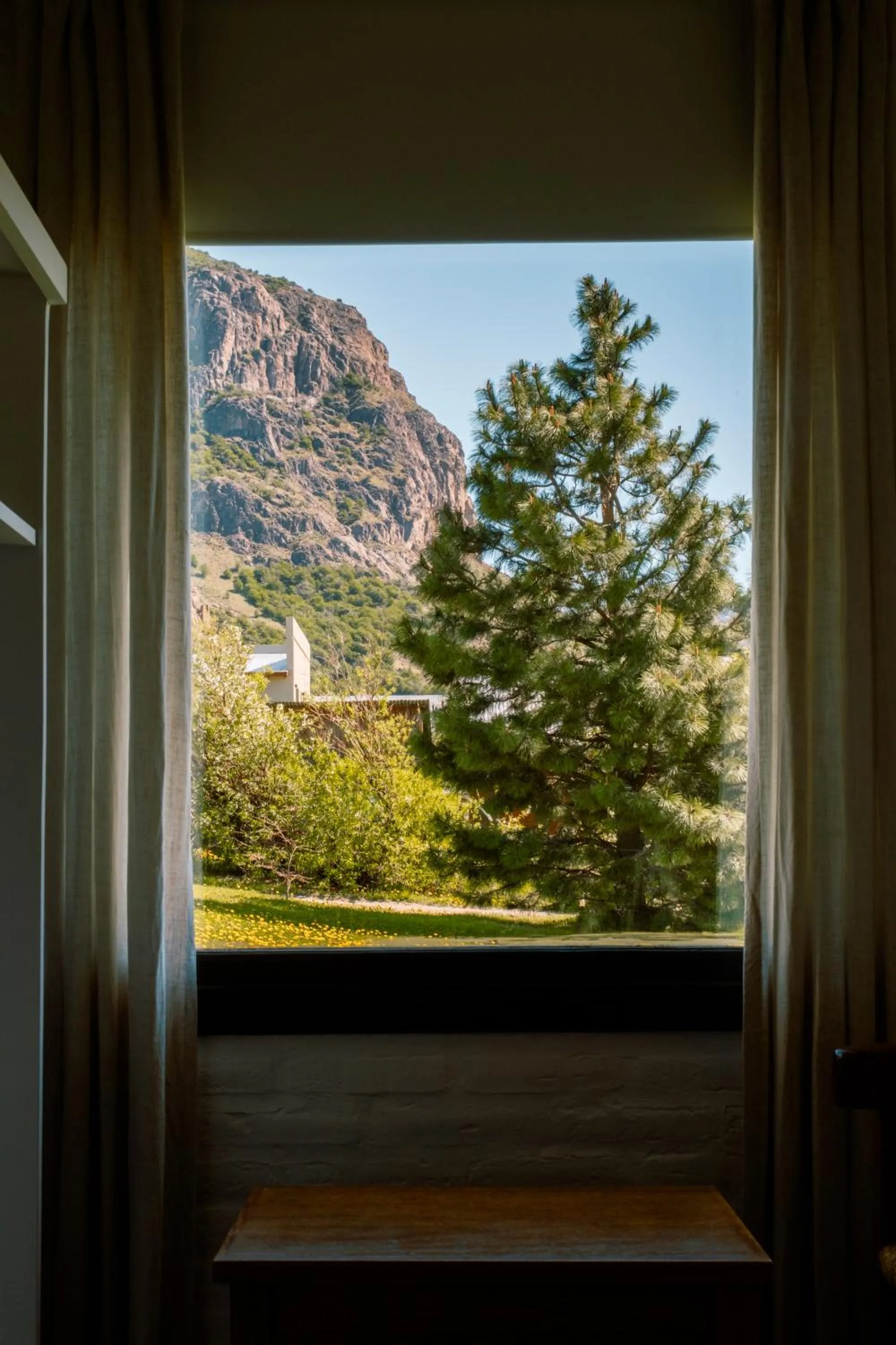 Garden view in Hosteria El Puma