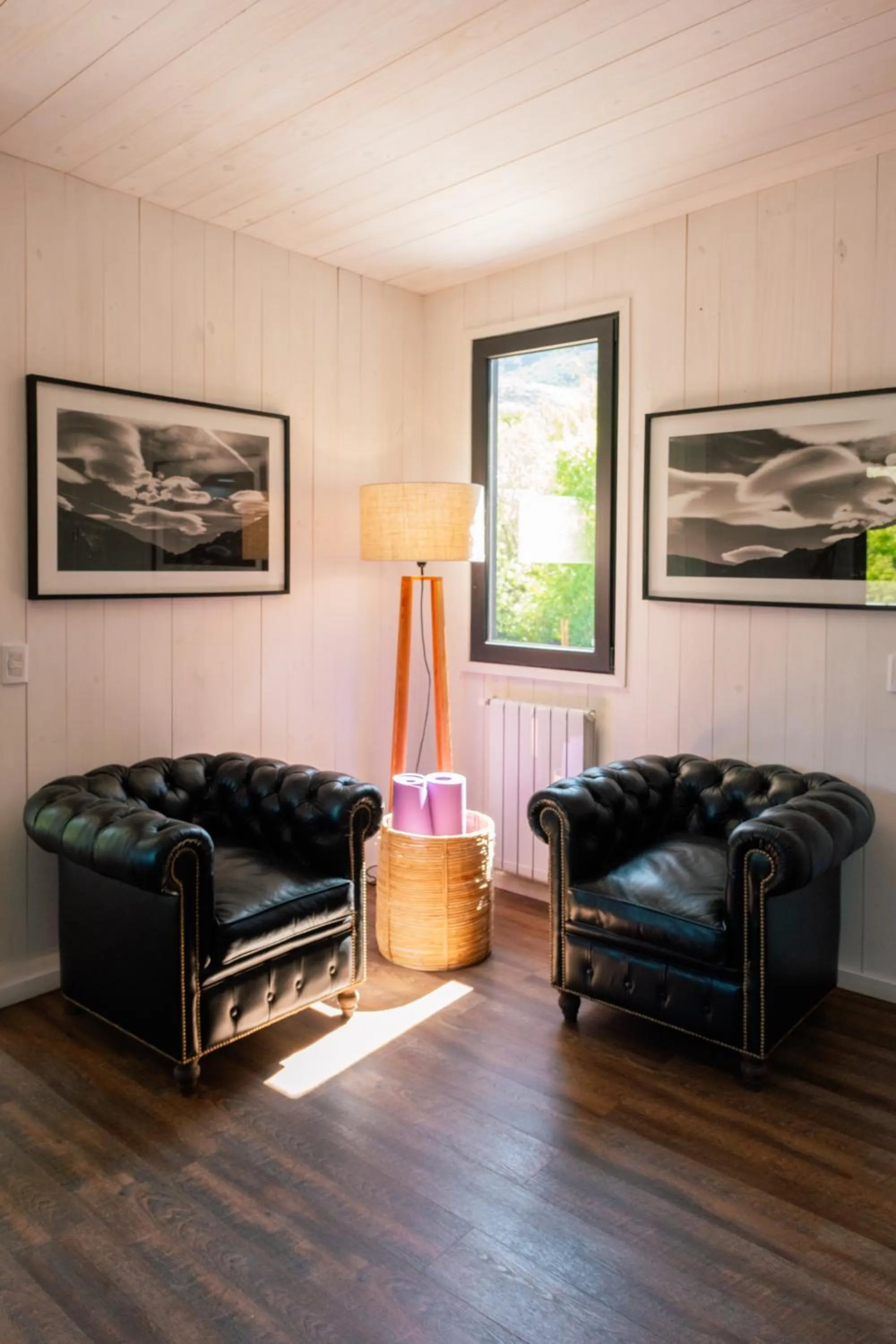 Living room in Hosteria El Puma