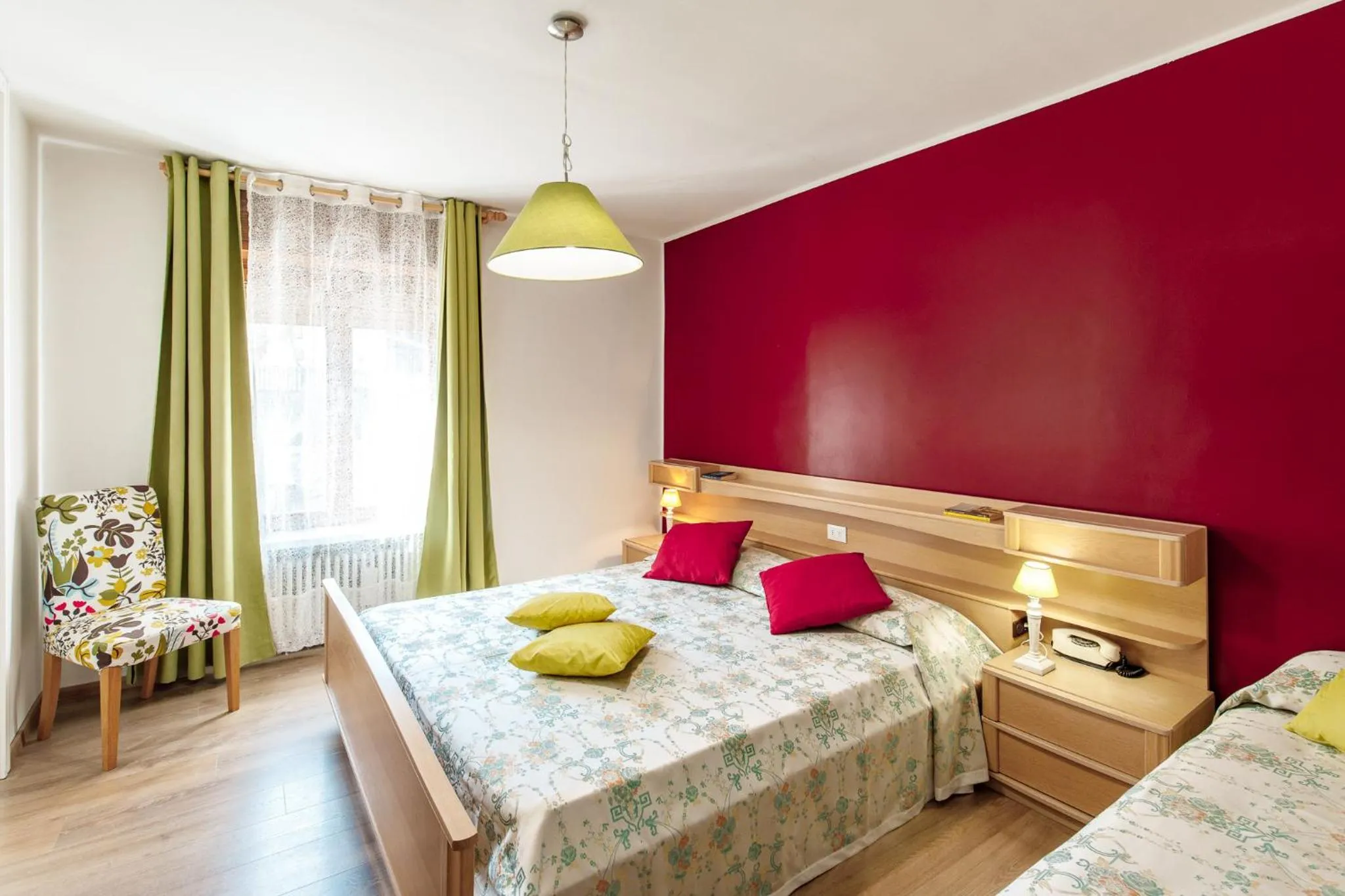 Bed in Albergo Belvedere