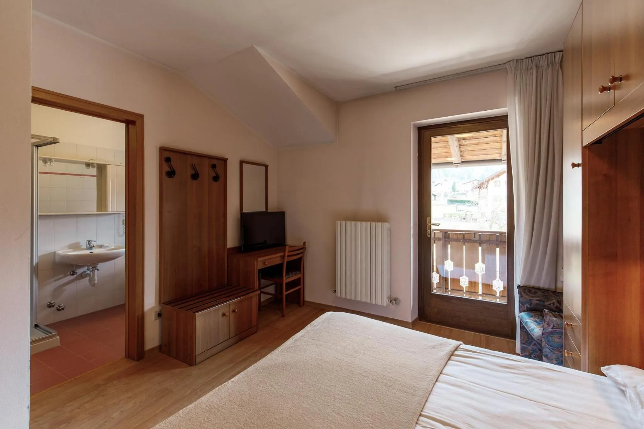 Bed in Albergo Belvedere