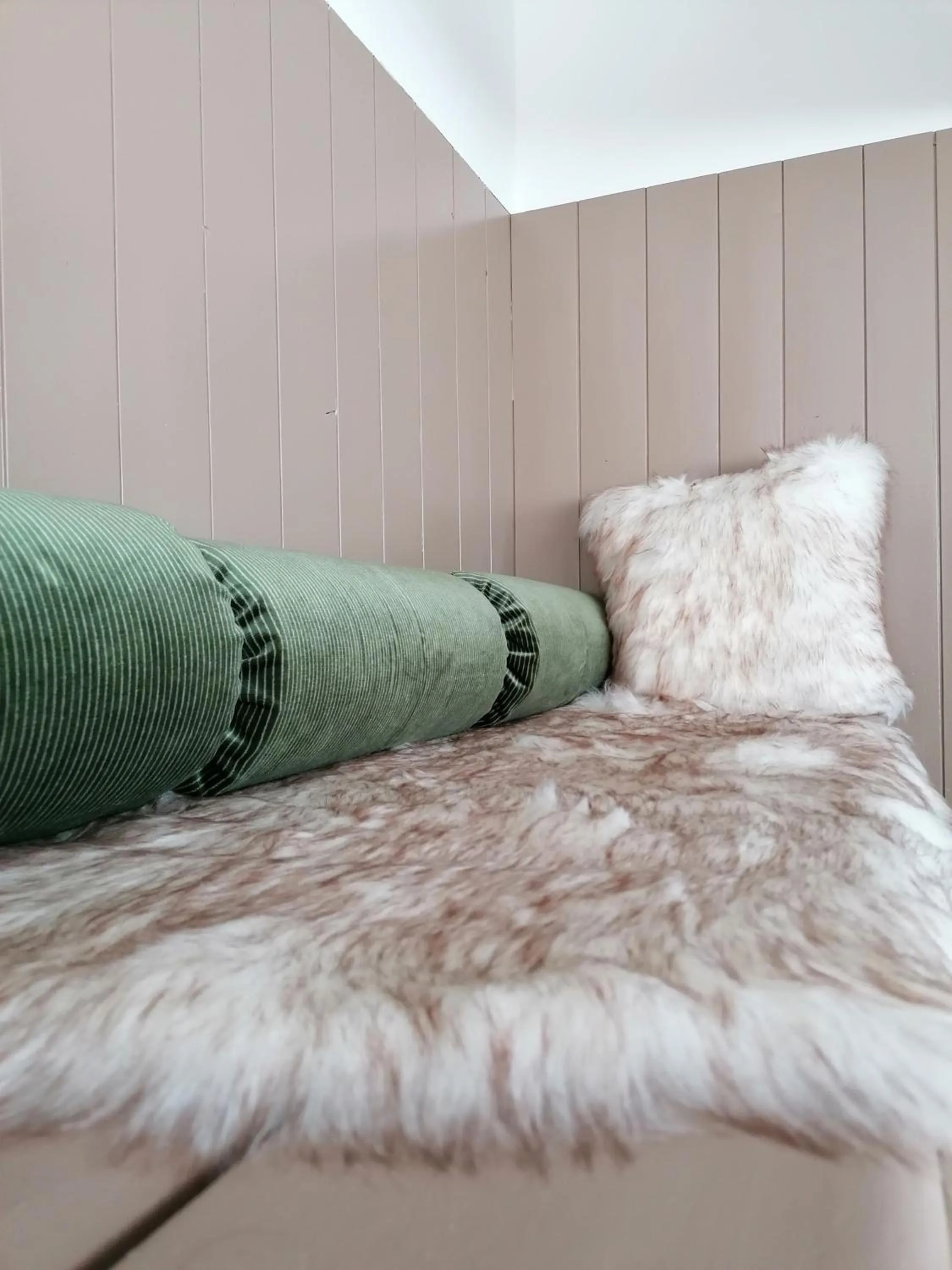 Living room, Bed in Albergo Belvedere