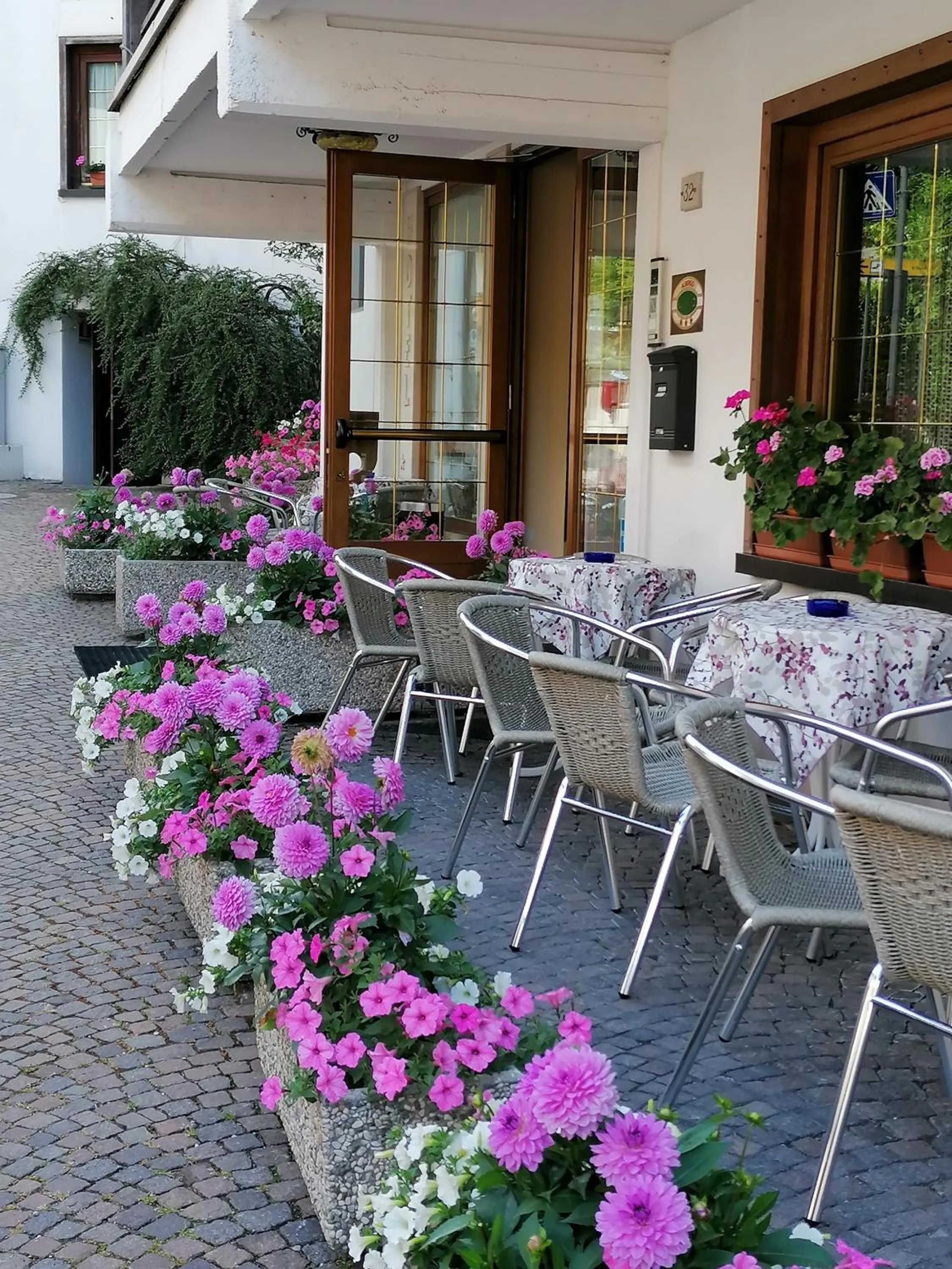 Patio in Albergo Belvedere