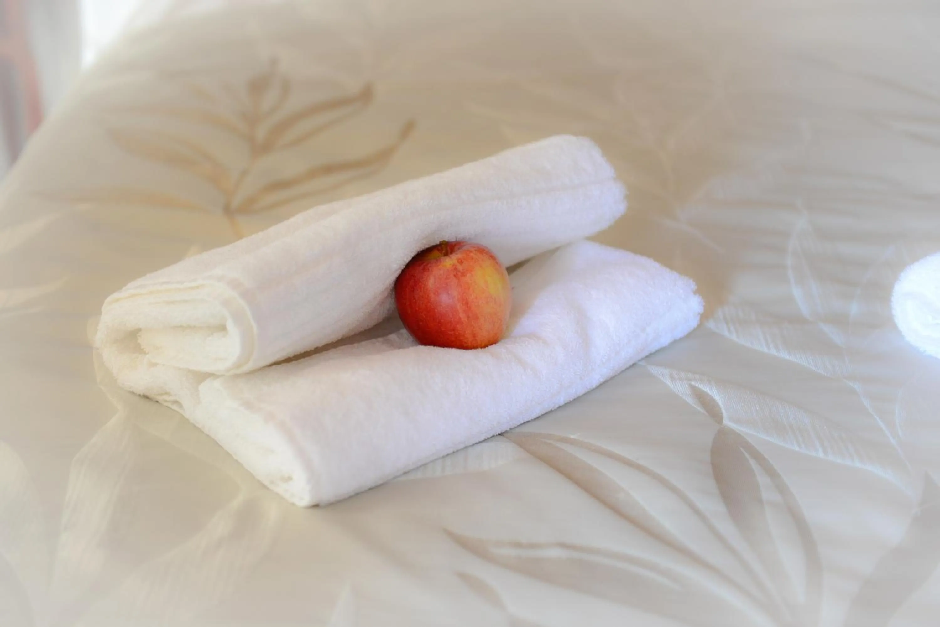 Bed in Logis Hôtel et Restaurant du Dauphin