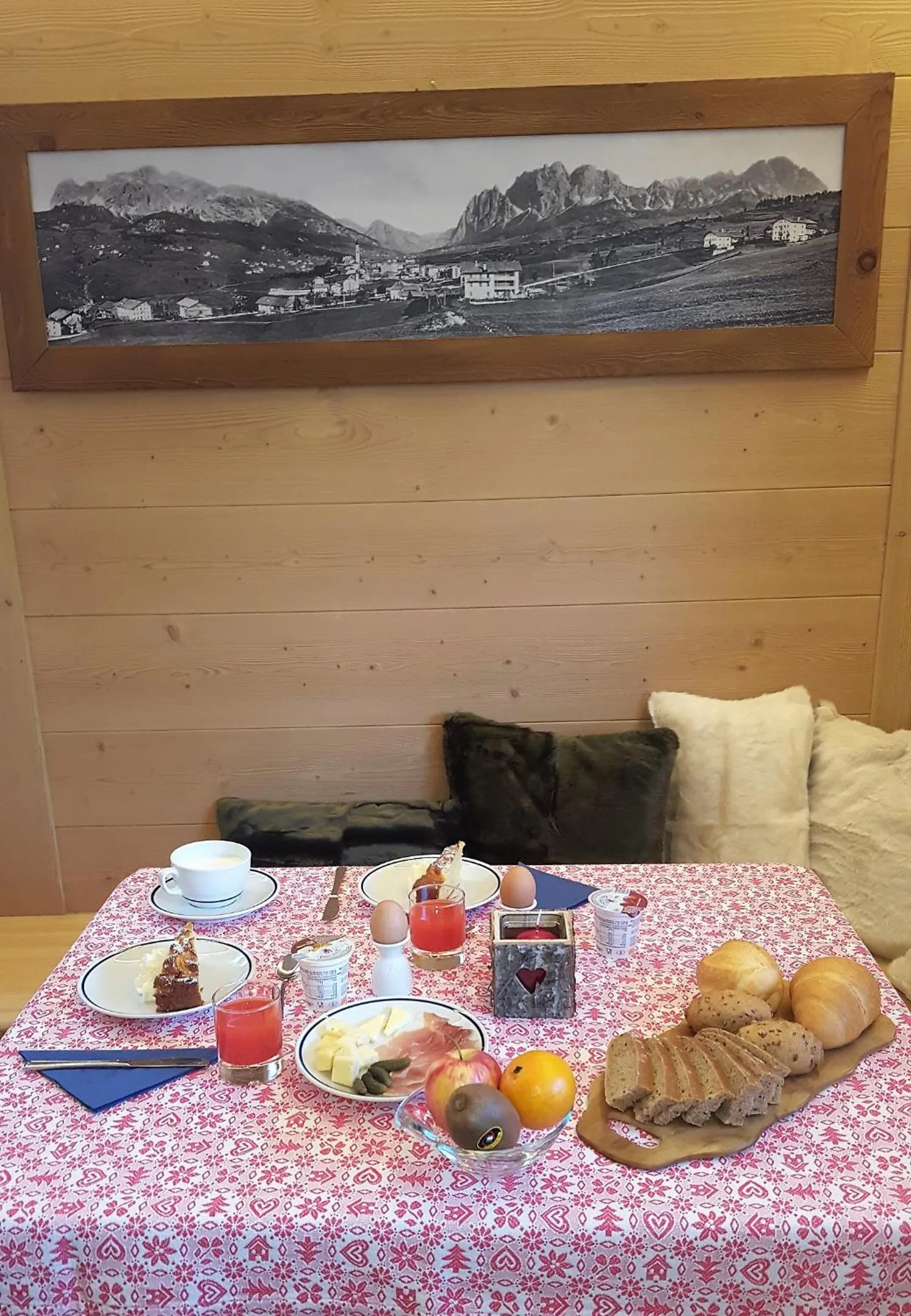 Breakfast in Hotel Villa Gaia