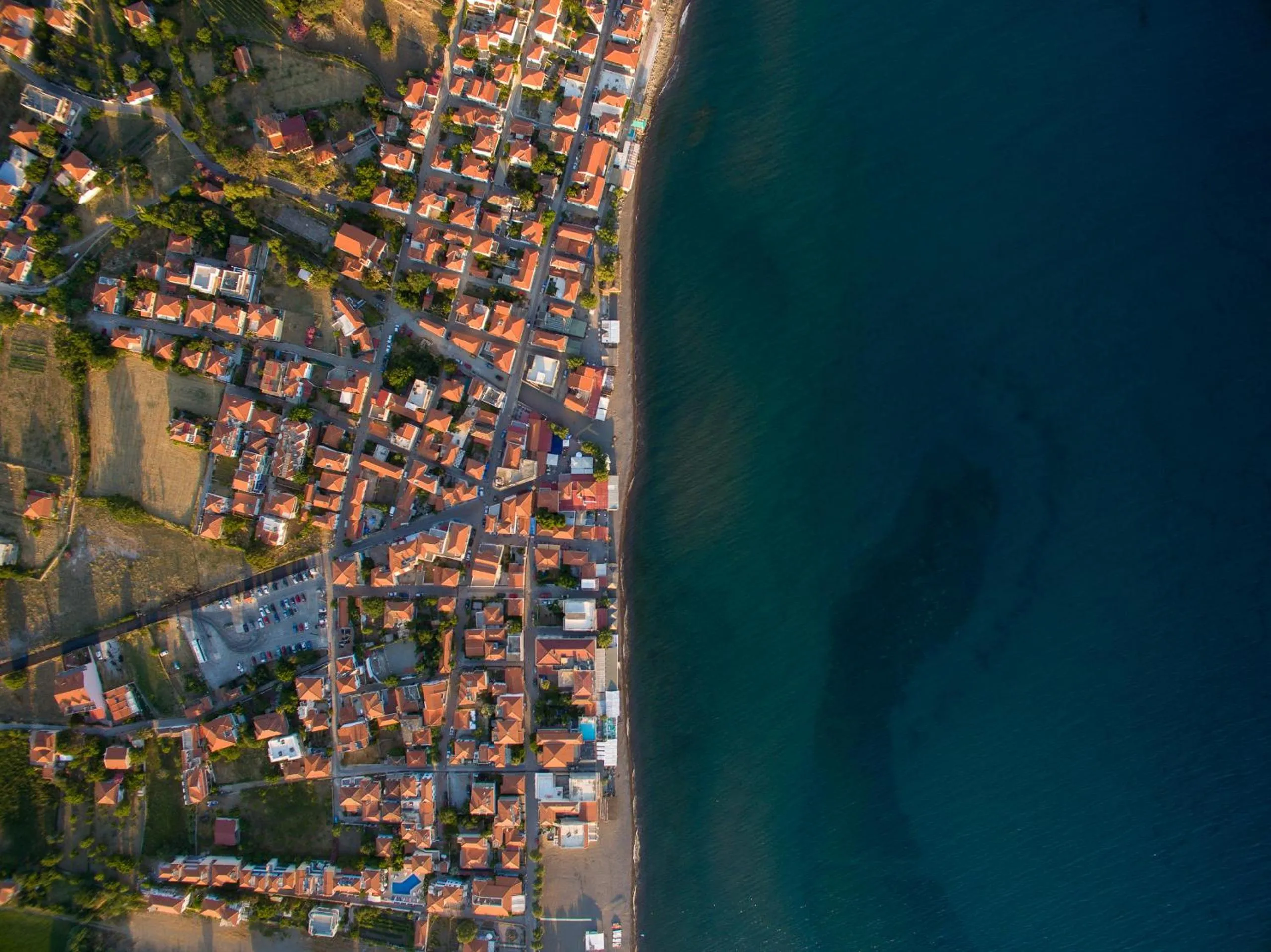 Bird's eye view in Galini Hotel