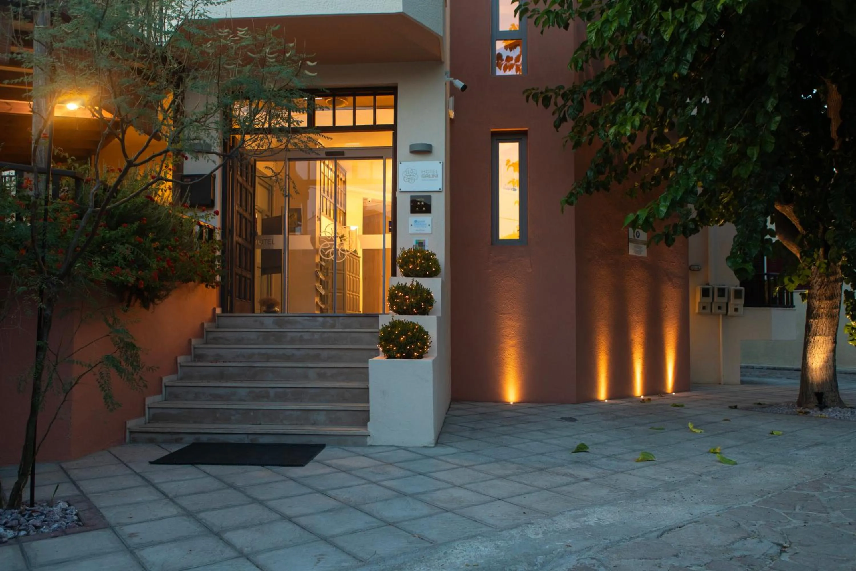 Property building in Galini Hotel