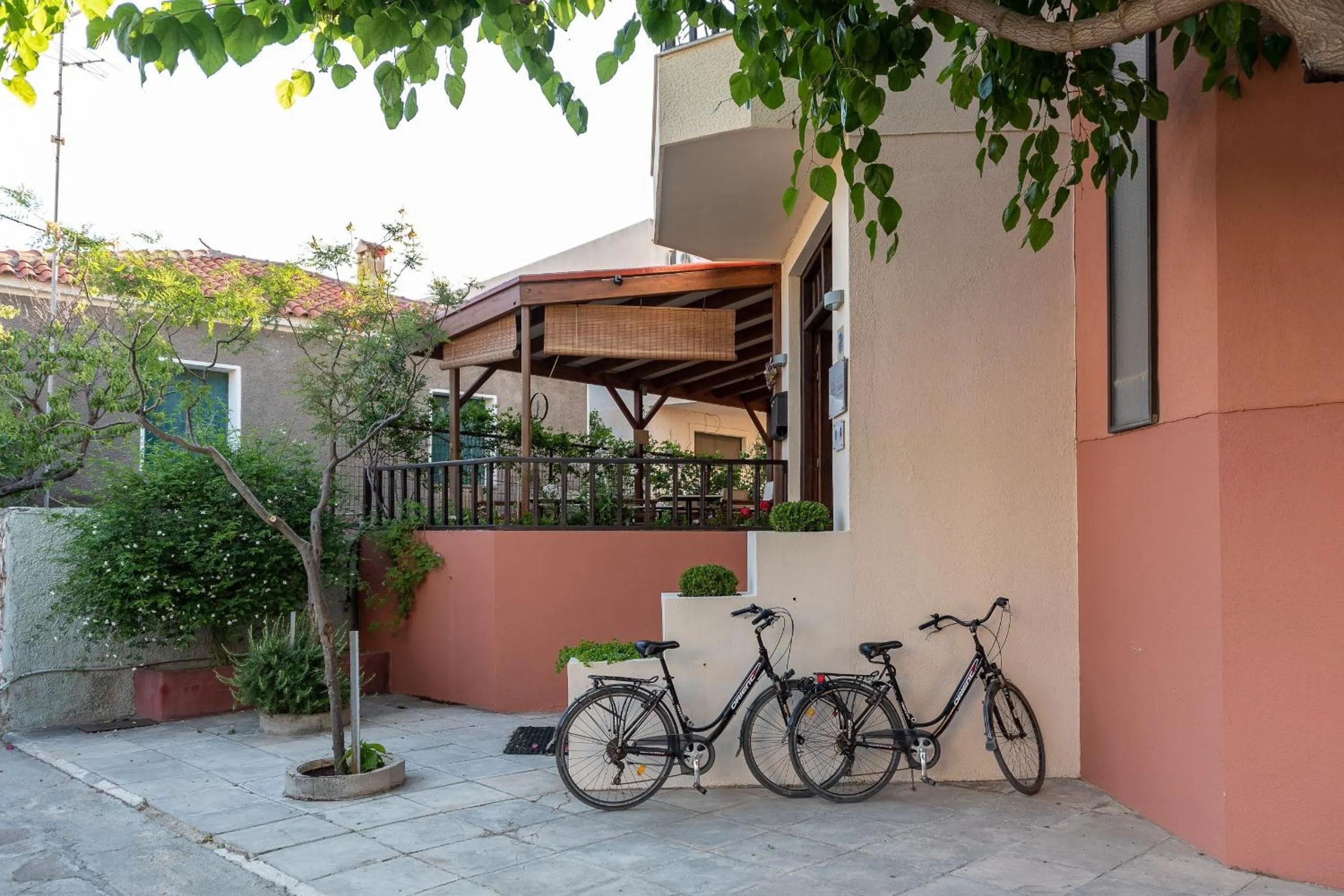 Patio in Galini Hotel