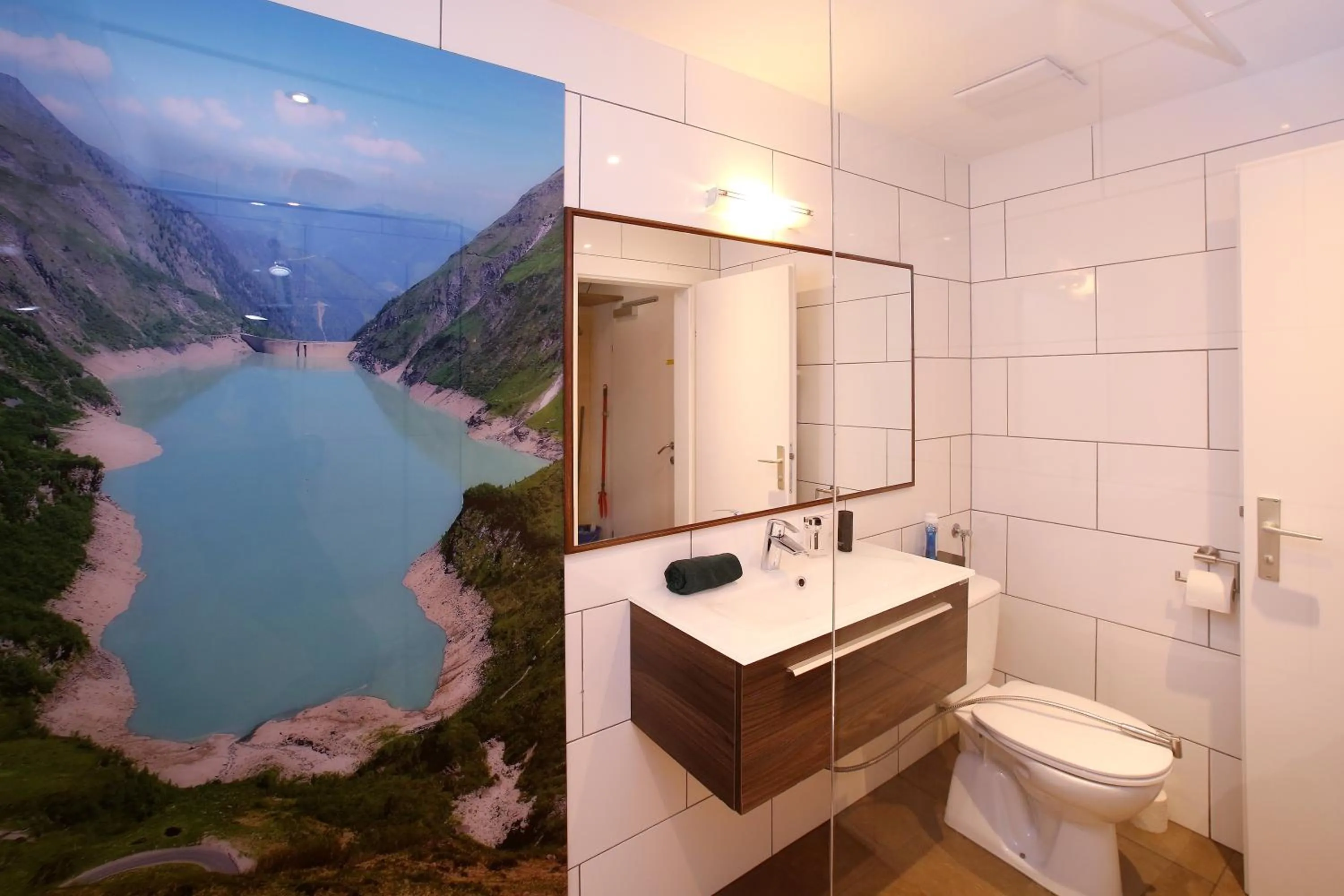 Bathroom in Alm Appartements ZellamSee