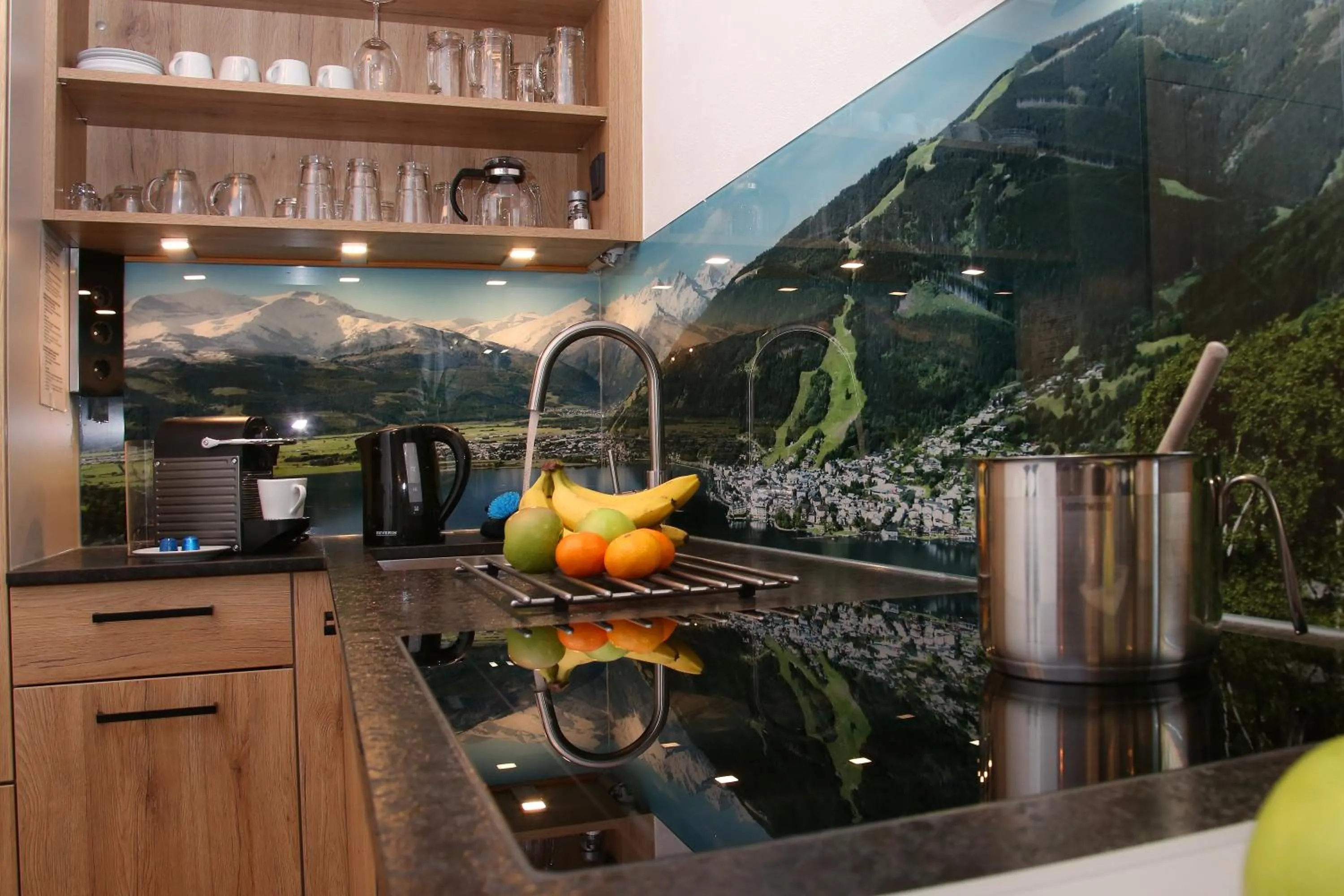 Coffee/tea facilities in Alm Appartements ZellamSee