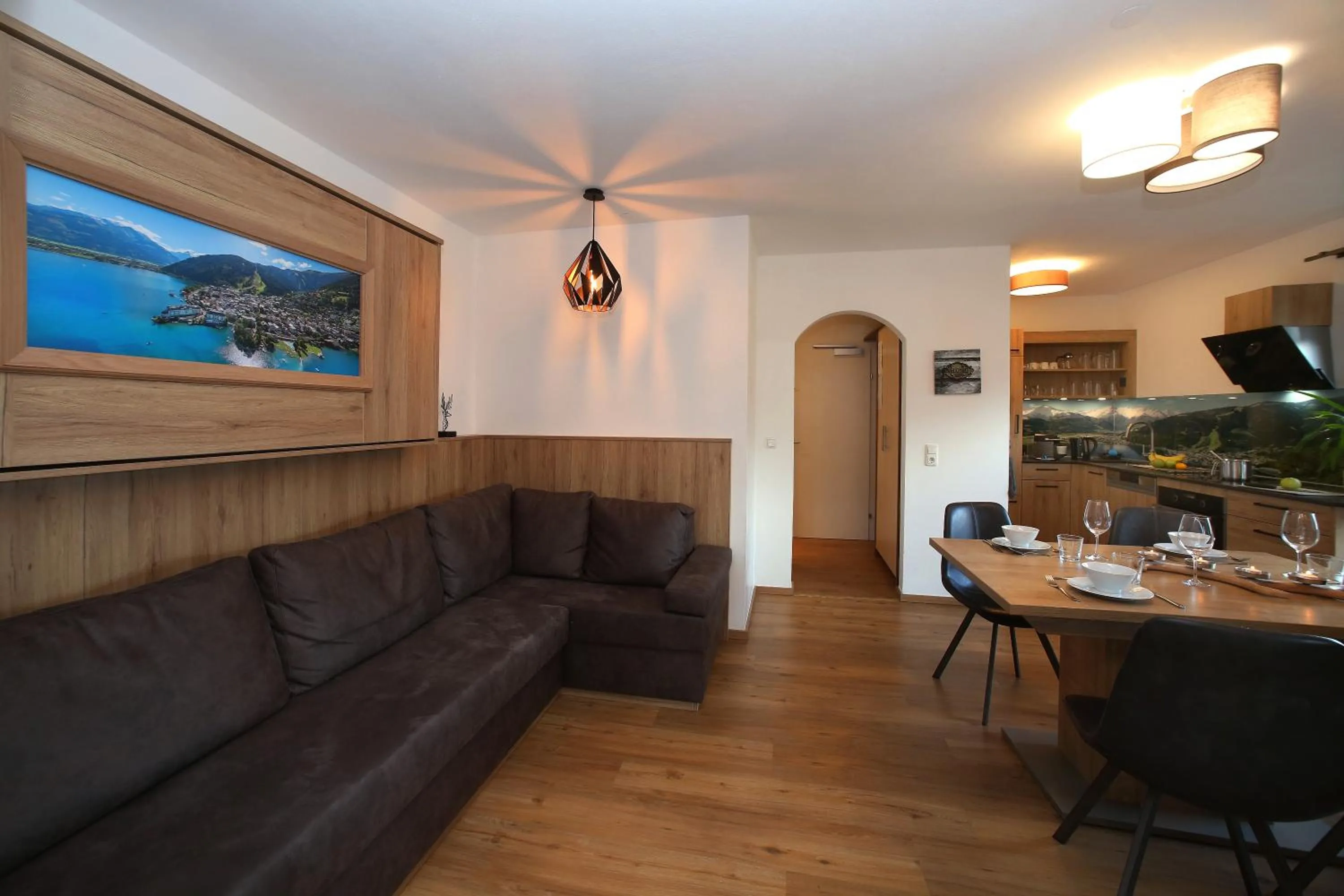 Living room in Alm Appartements ZellamSee