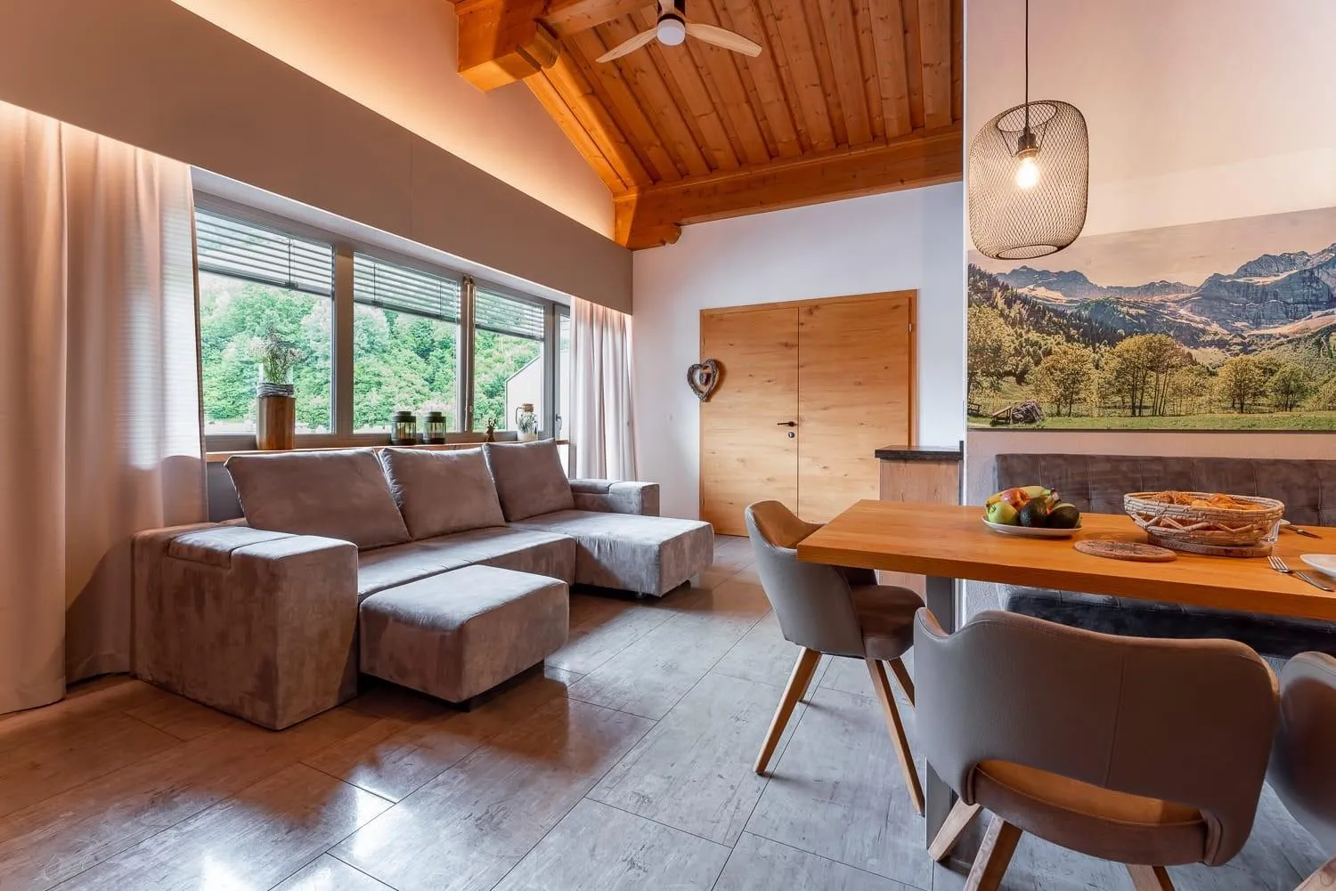 Living room in Alm Appartements ZellamSee