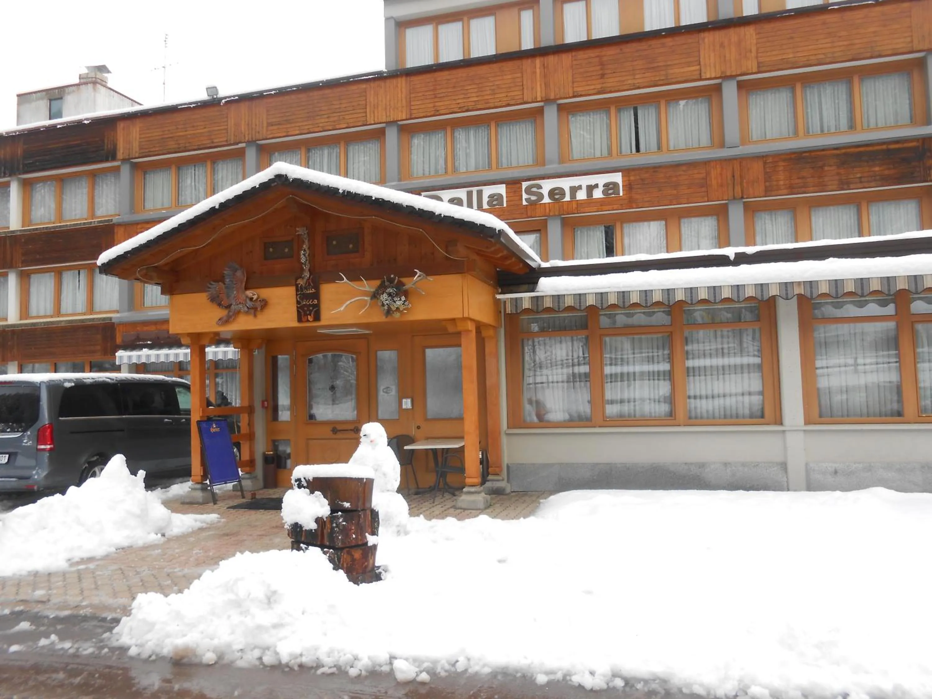 Property logo or sign in Hotel Dalla Serra