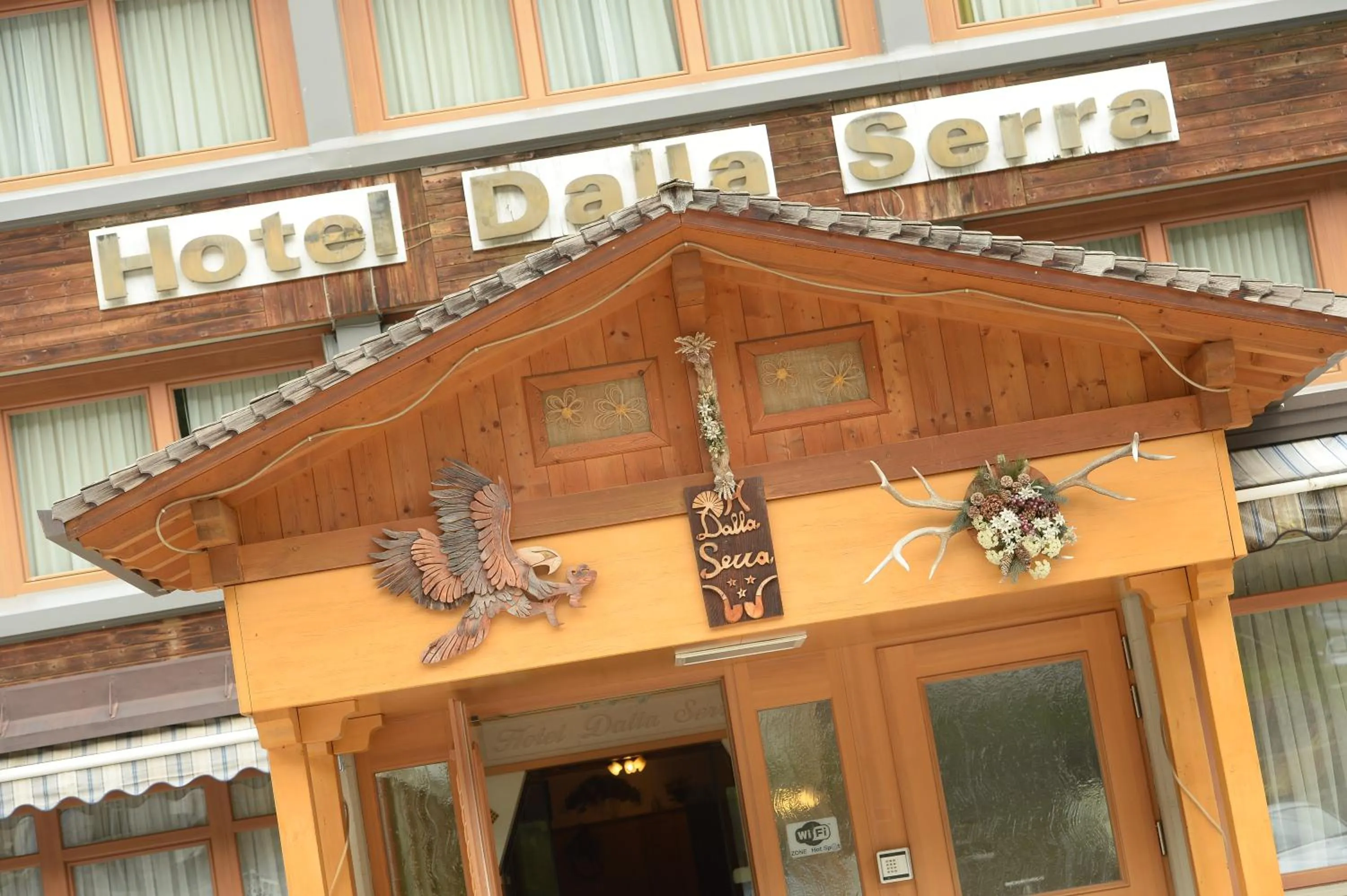 Property logo or sign in Hotel Dalla Serra