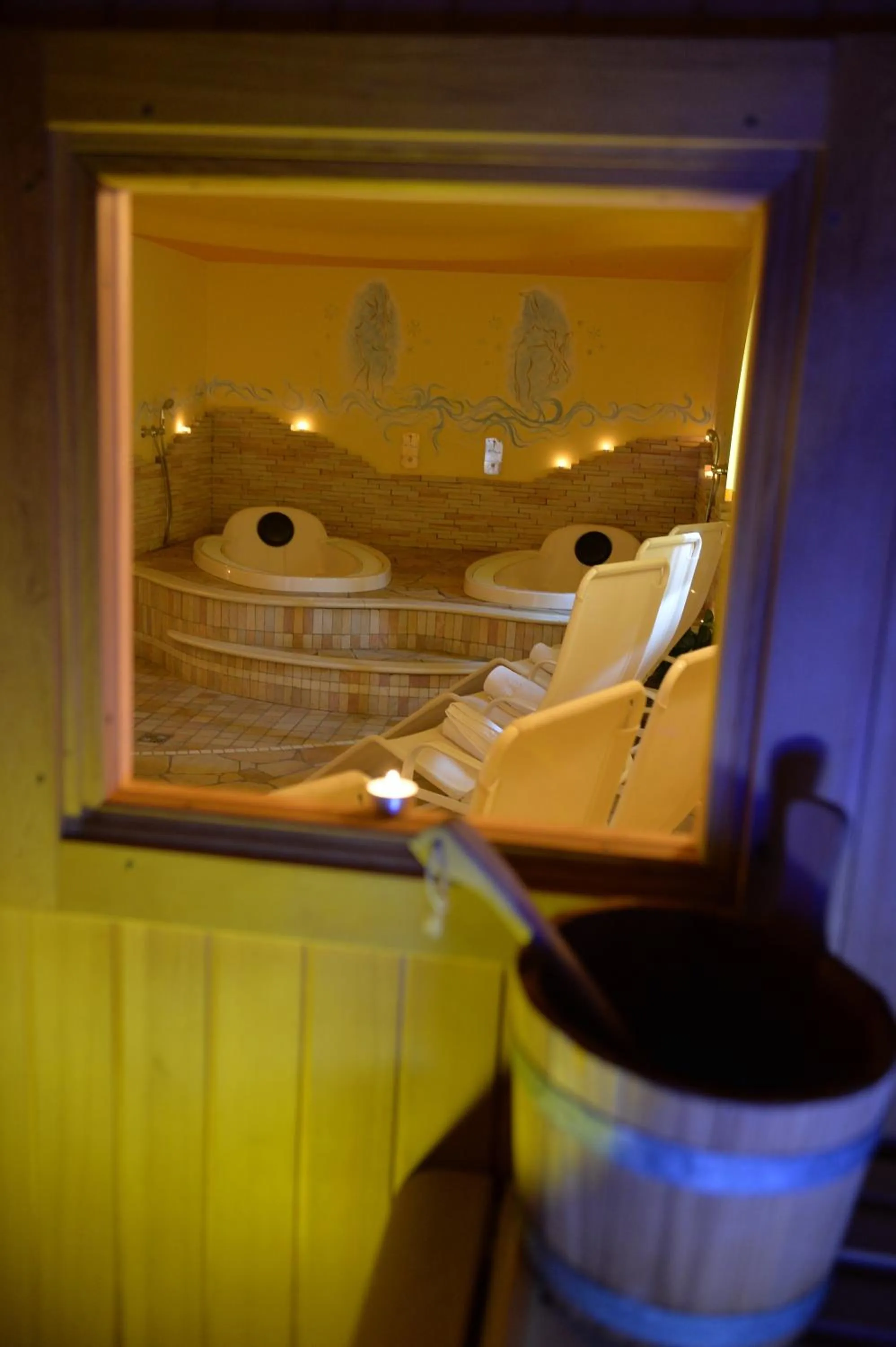 Spa and wellness centre/facilities in Hotel Dalla Serra